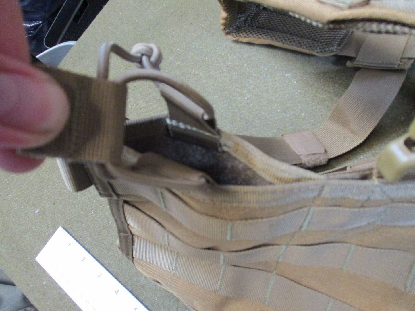 Condor MCR4 chest rig molle panel tactical vest coyote brown swat team gear