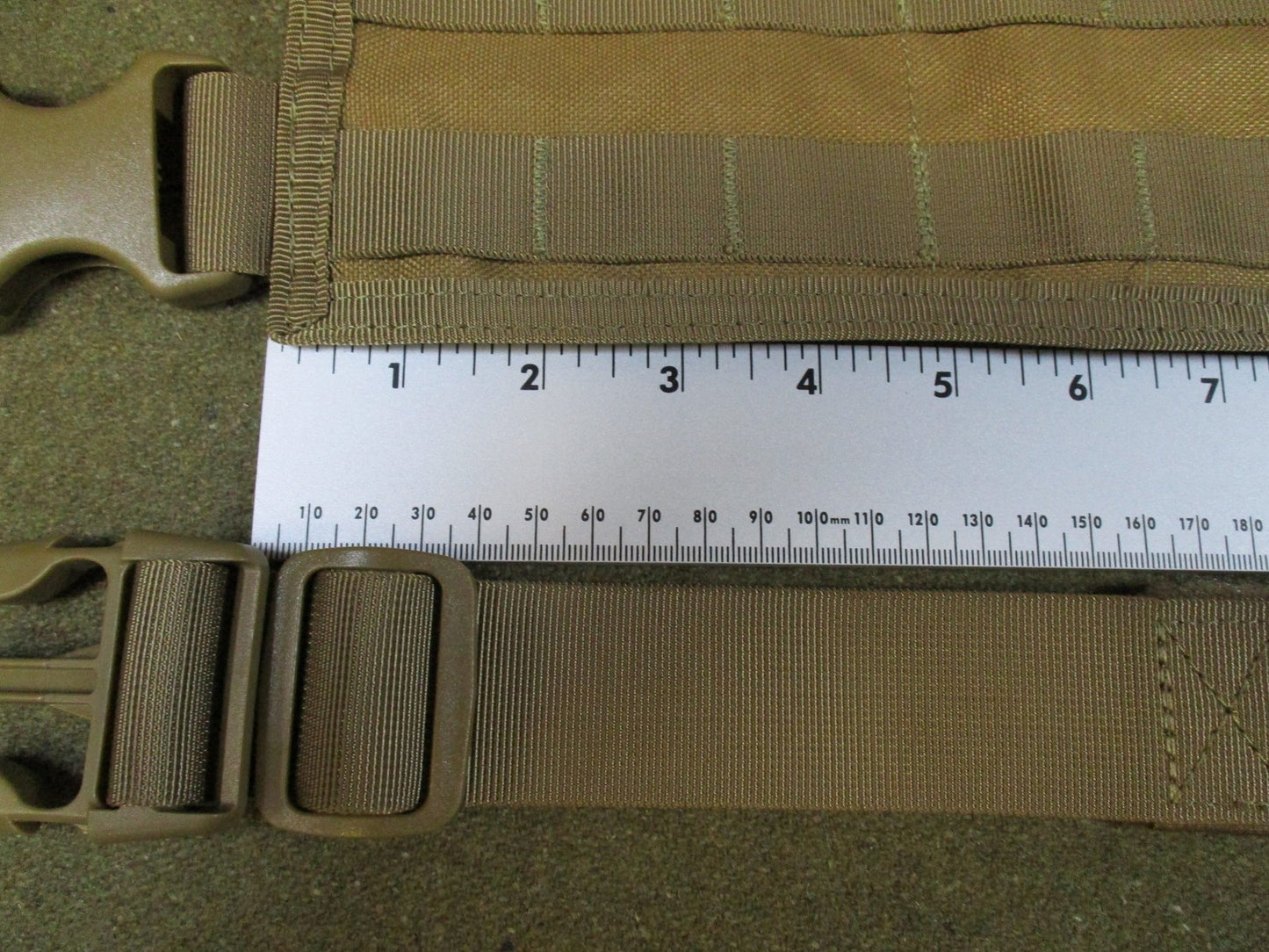 Condor MCR4 chest rig molle panel tactical vest coyote brown swat team gear