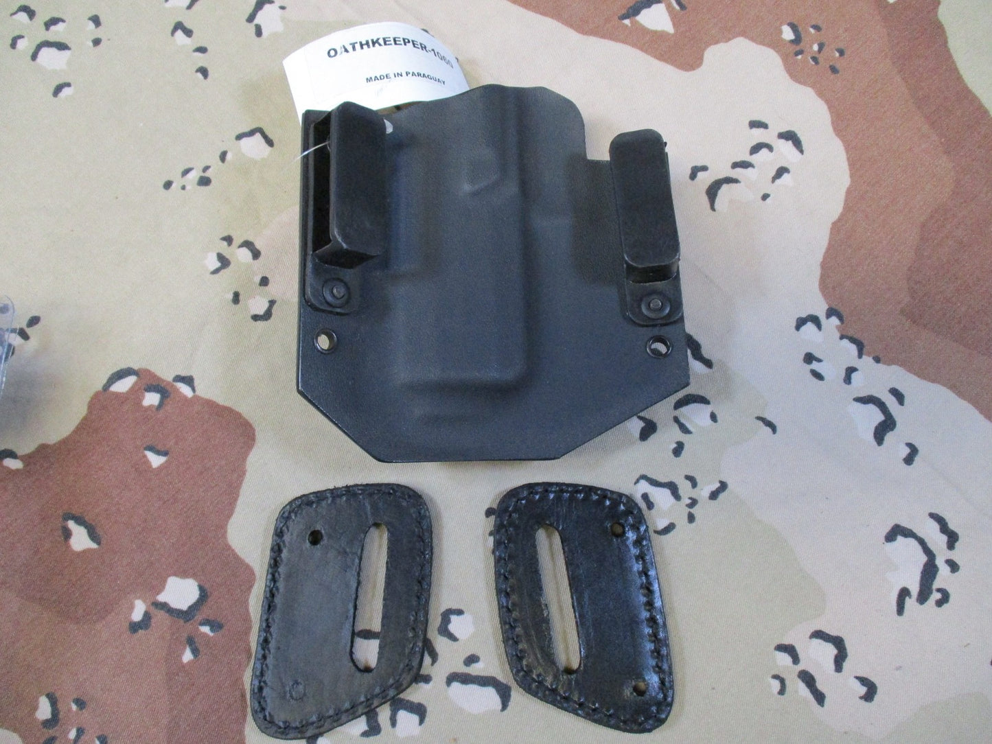 1836 Kydex Oathkeeper Holster for Sig Sauer P320 Compact 3.9" Right Hand Black