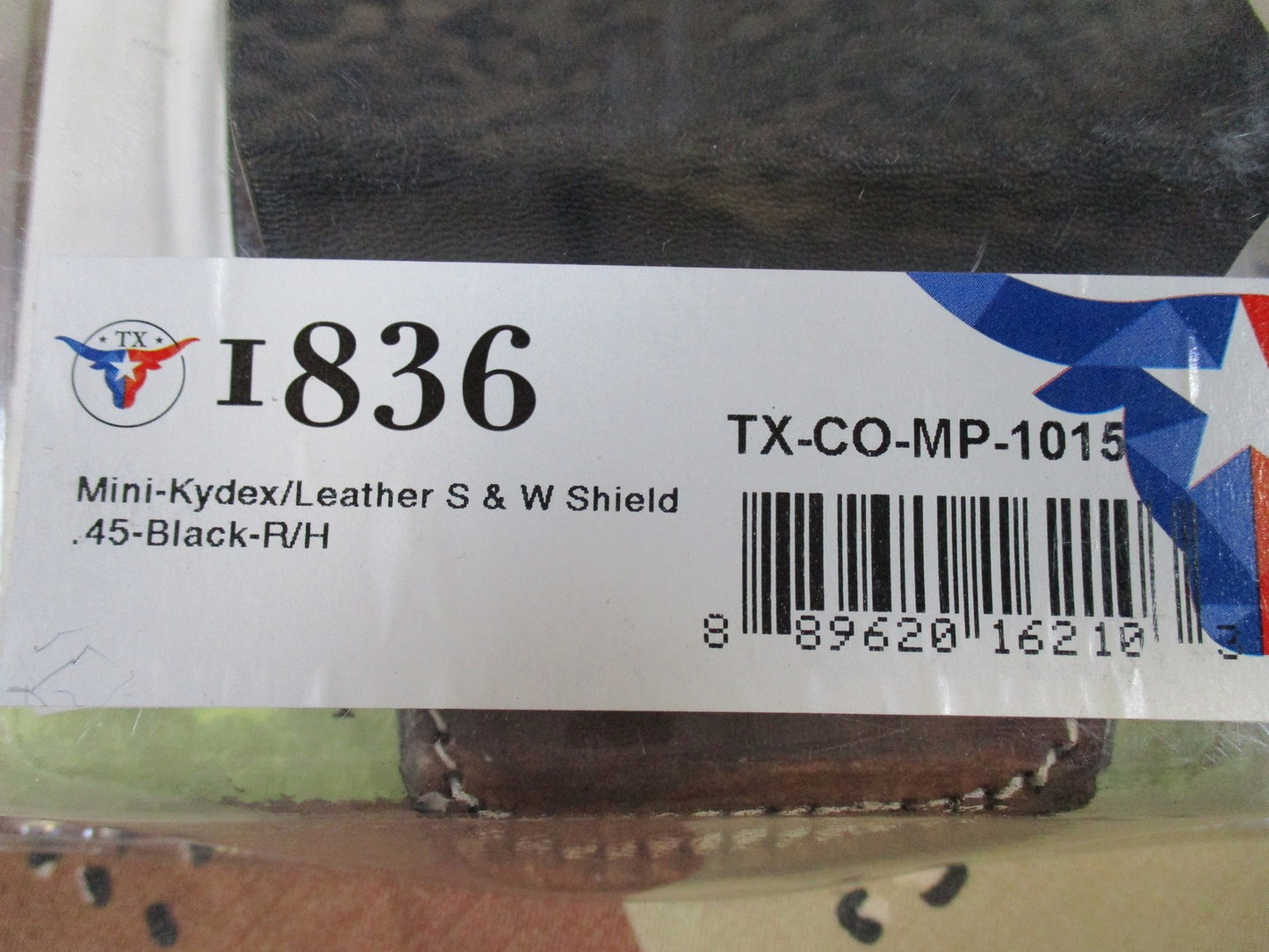 1836 The Original Hybrid Holster for S&W Shield .45 Right Hand IWB New