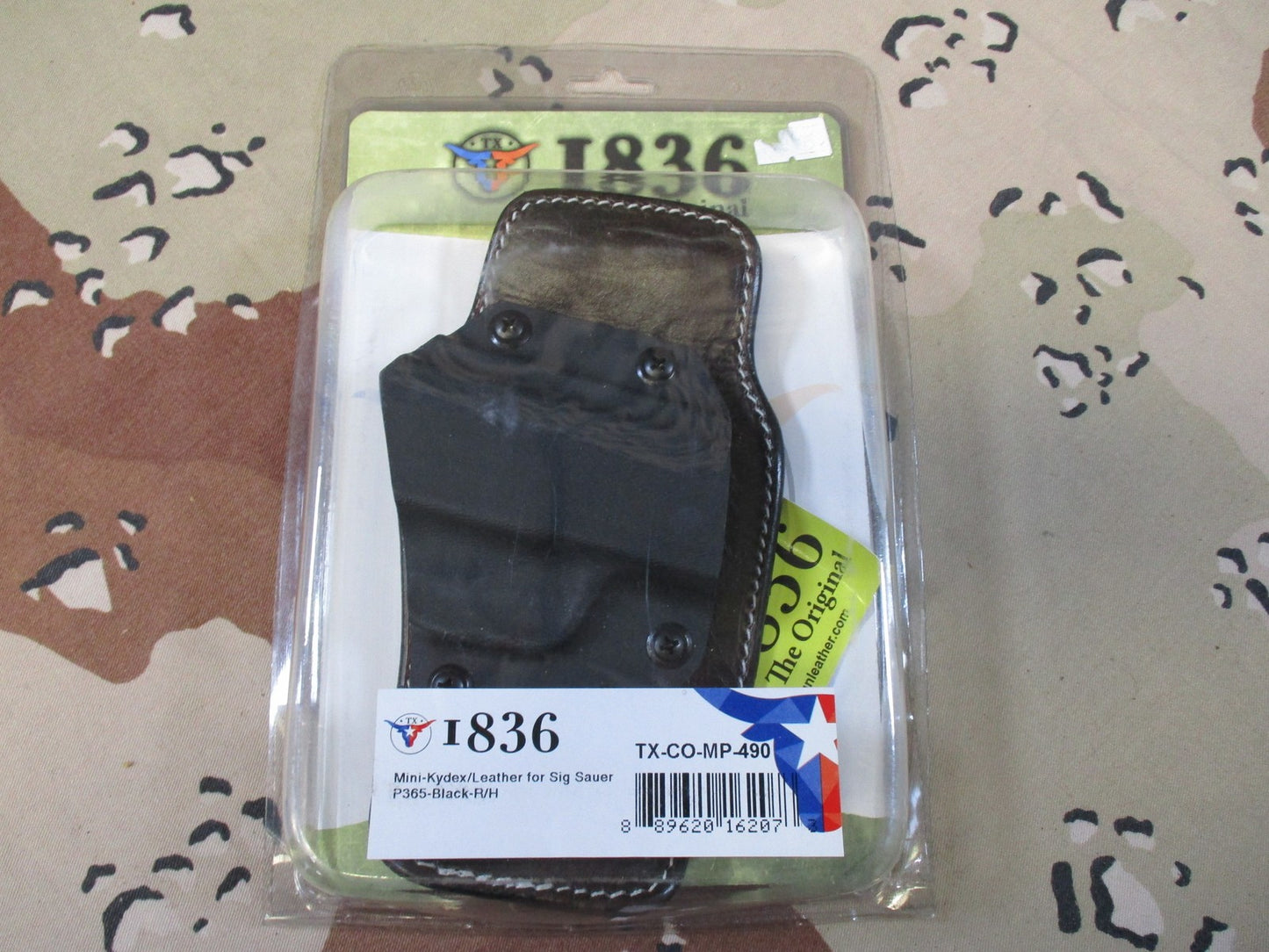Tagua 1836 IWB Hybrid Holster for Sig Sauer P365 Right Hand Leather Kydex New