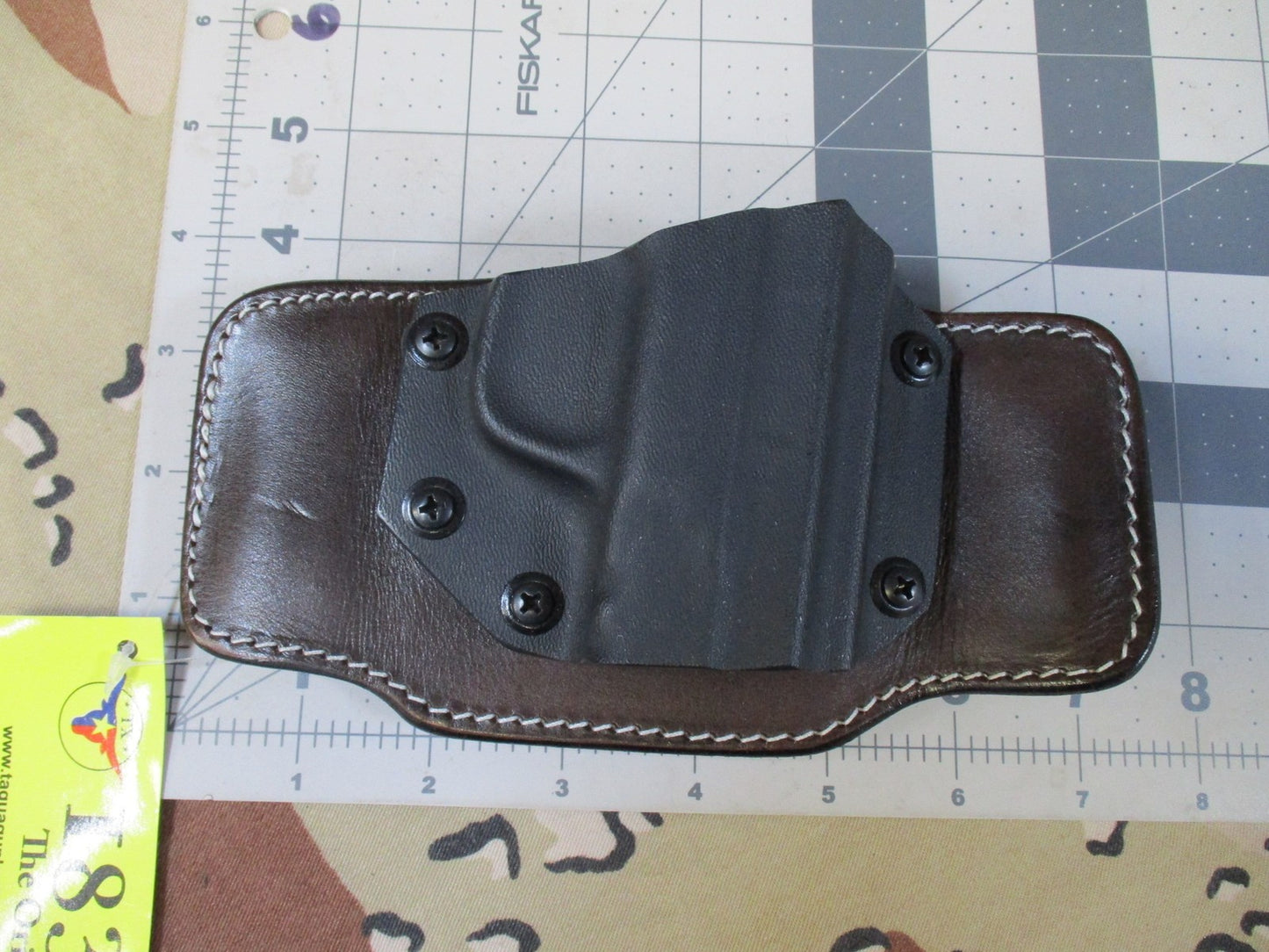 Tagua 1836 Hybrid Kydex Leather Holster for S&W Shield 380 Right Hand New