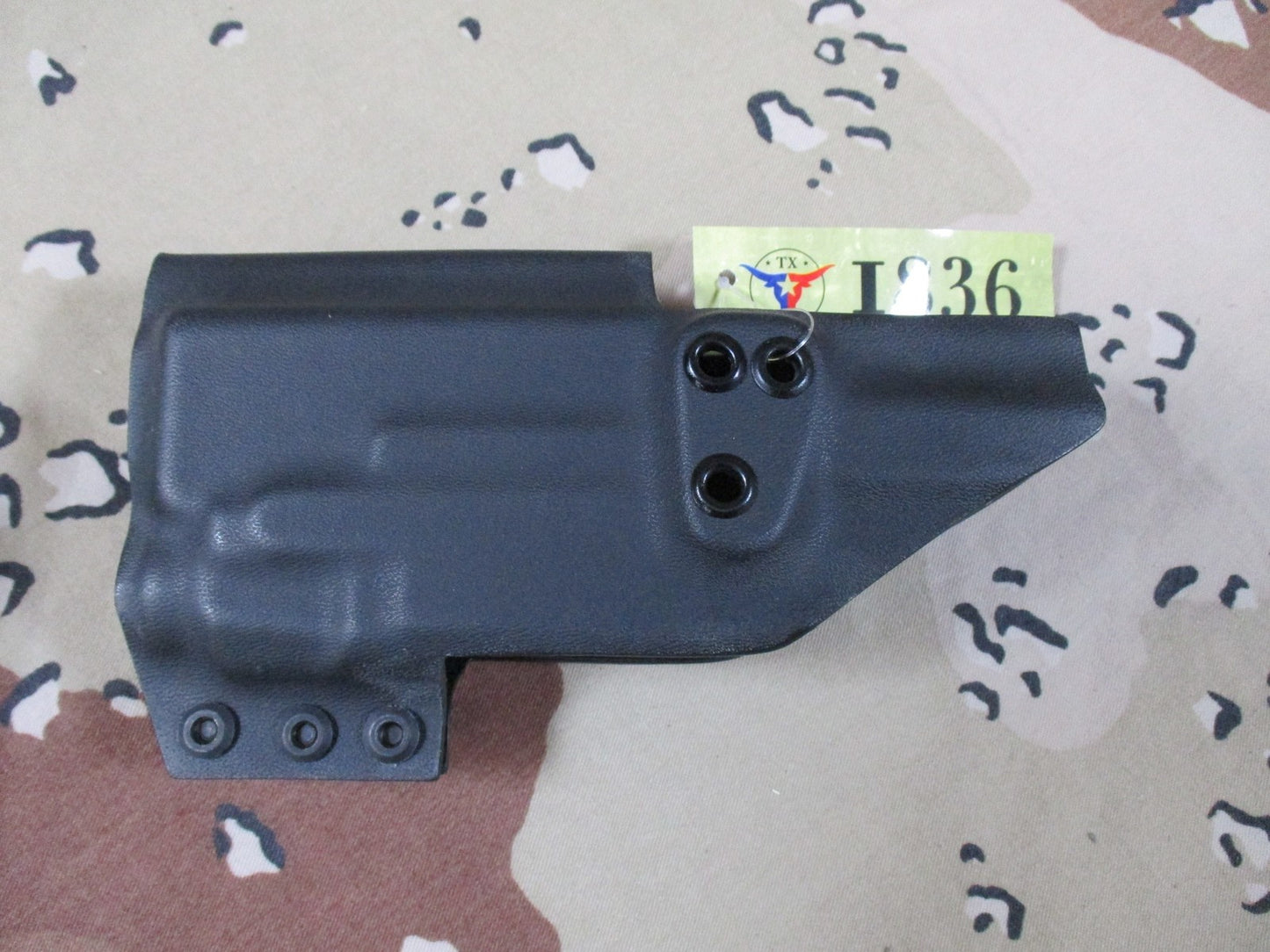1836 Tagua Optic Ready Holster for Glock 19 w/ TLR-7 Ambidextrous IWB OWB Black