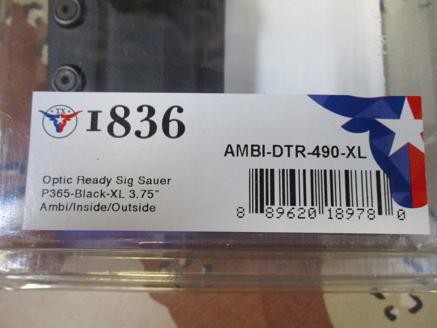 1836 by Tagua Kydex Holster Optic Ready for Sig Sauer P365 XL Ambi IWB OWB New