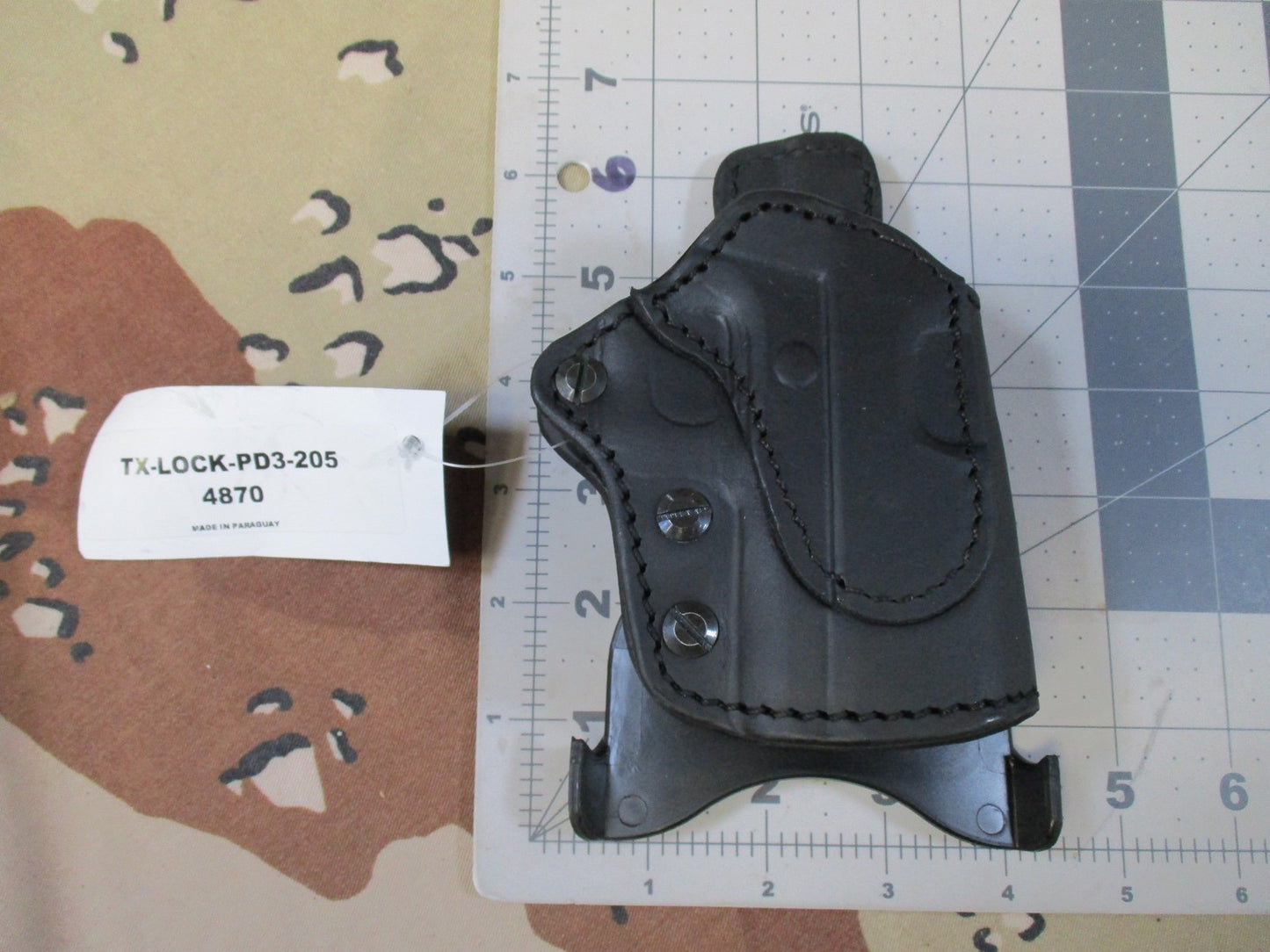 Tagua TX-LOCK-PD3-205 Leather Holster Optics Ready Right Hand 1911 Shield 380 EZ
