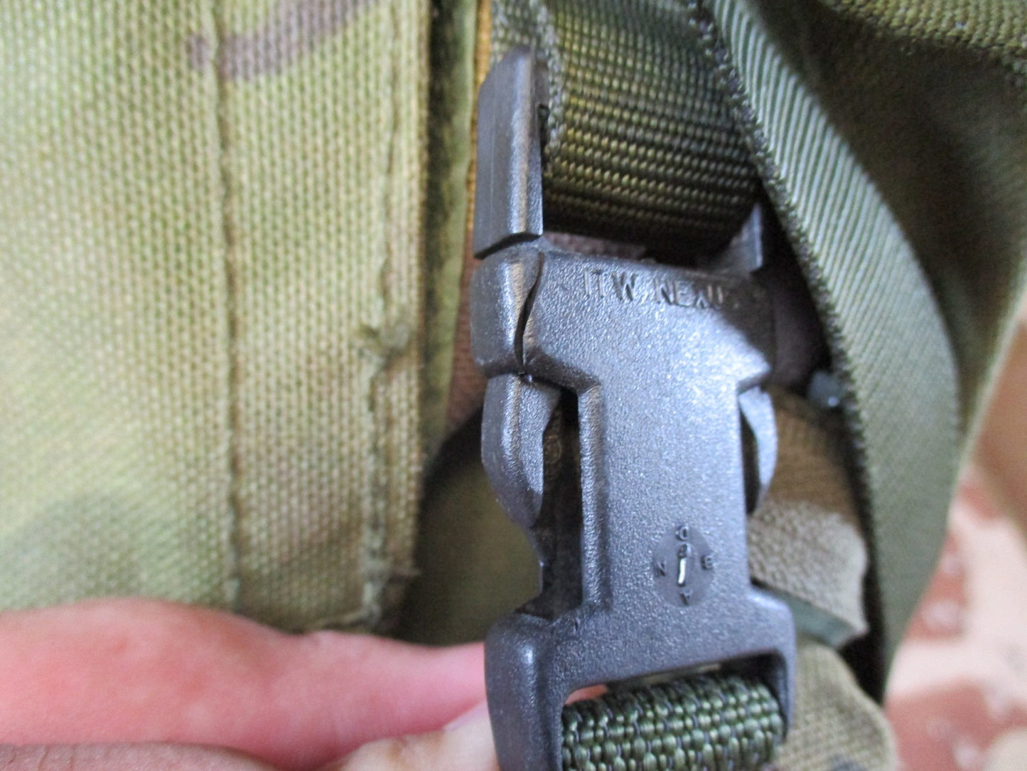 British Other Arms Rucksack w/ Suspenders Used Surplus Broken Buckles dpm camo
