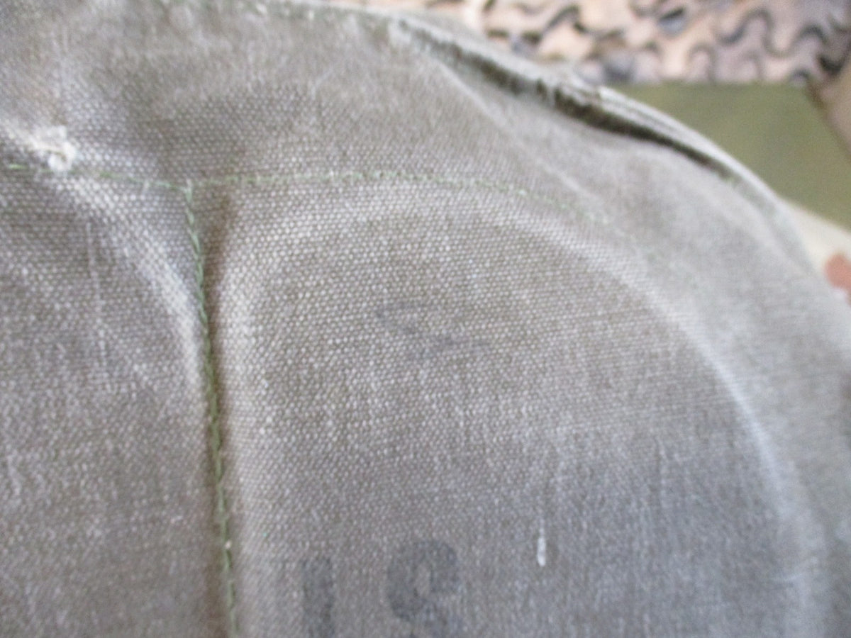 Vintage US Military M17 Gas Mask Carrier Bag OD Green Tactical Surplus usgi