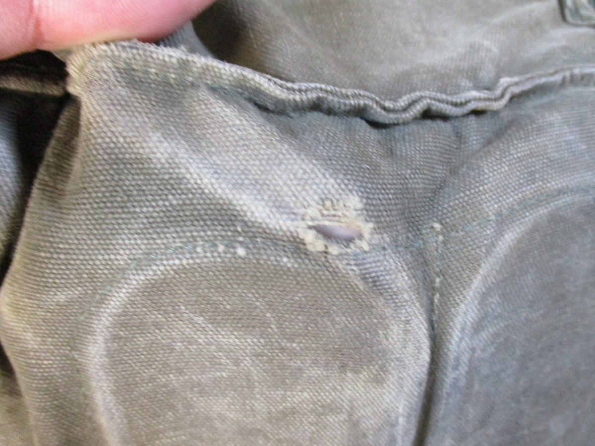 Vintage US Military M17 Gas Mask Carrier Bag OD Green Tactical Surplus usgi