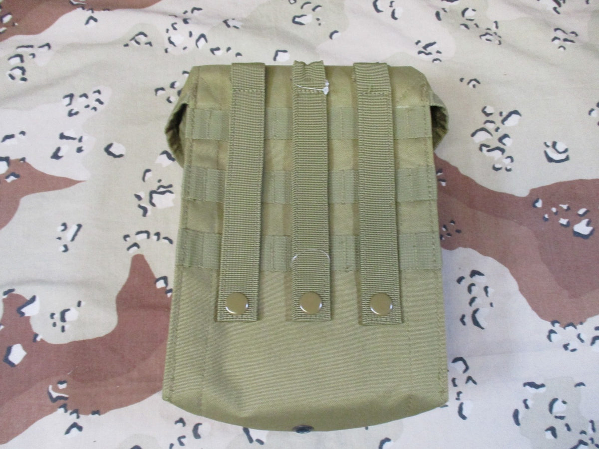 New Rothco MOLLE 200rd SAW Pouch Coyote Brown Tactical Utility Bag
