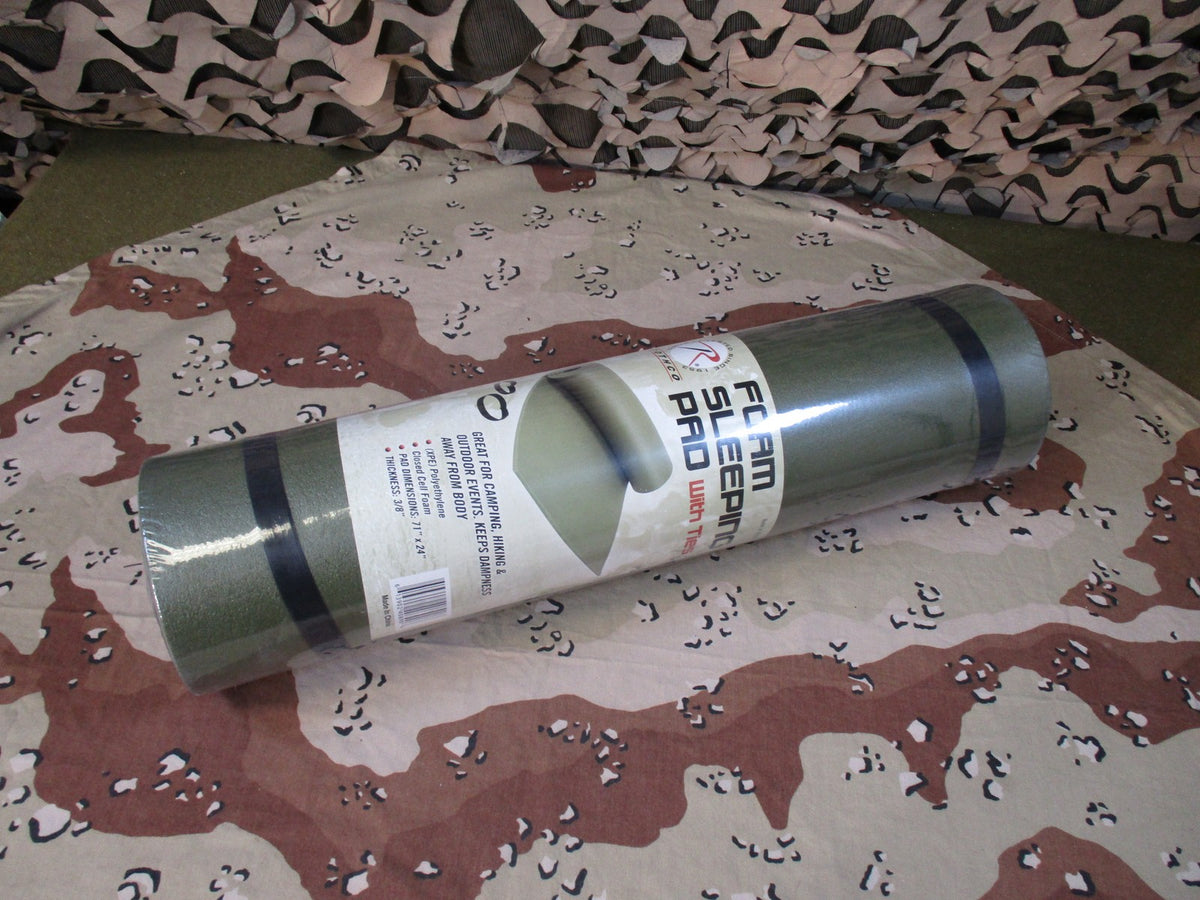 Rothco 4089 Closed Cell Foam Sleeping Pad 71" x 24" Camping Hiking Mat New
