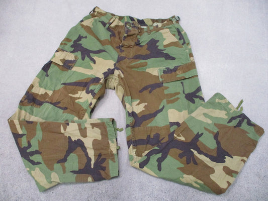 USGI Woodland BDU Trousers Hot Weather Ripstop Military Combat Pants US Army