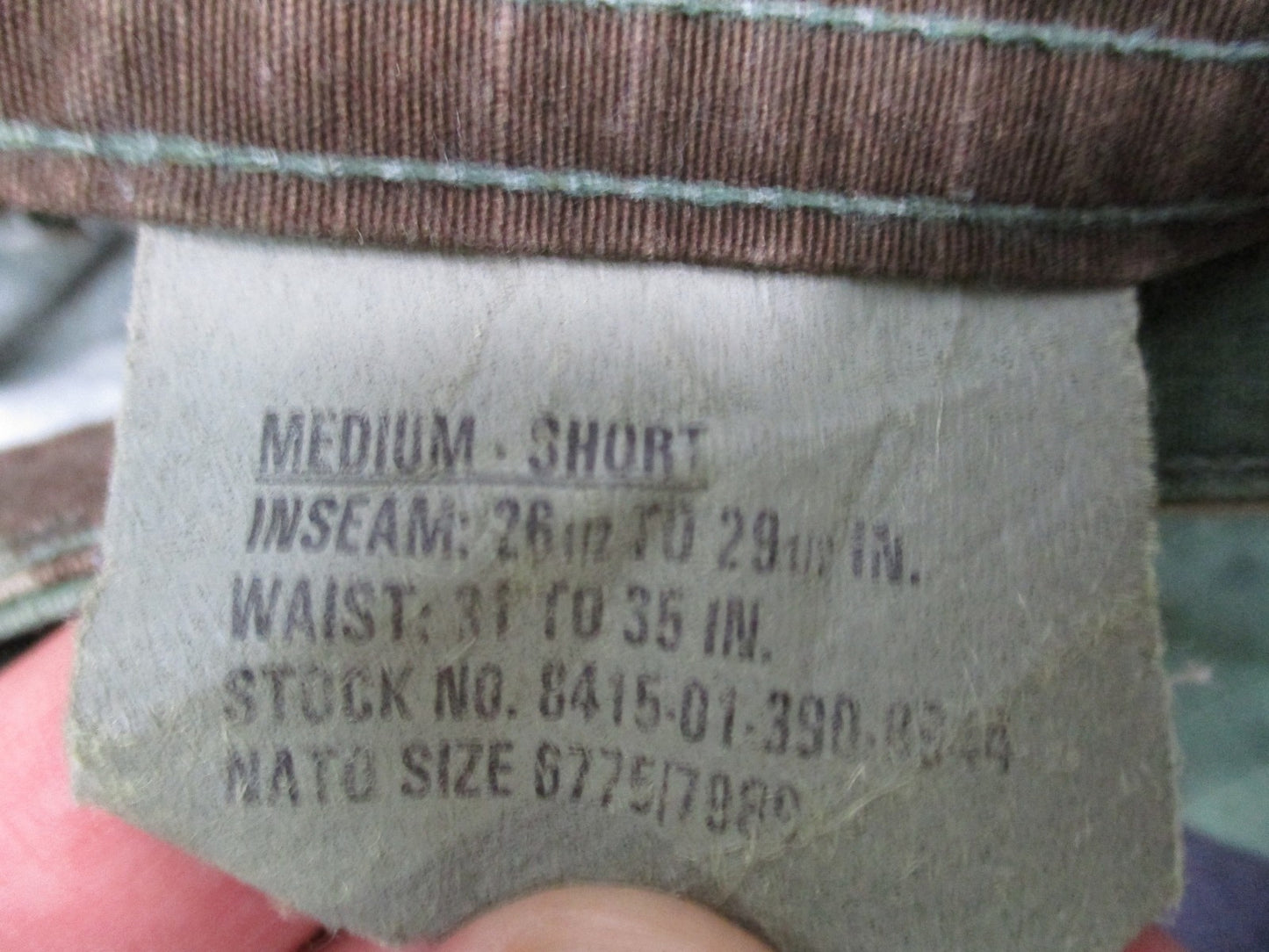 USGI Woodland BDU Trousers Hot Weather Ripstop Military Combat Pants US Army