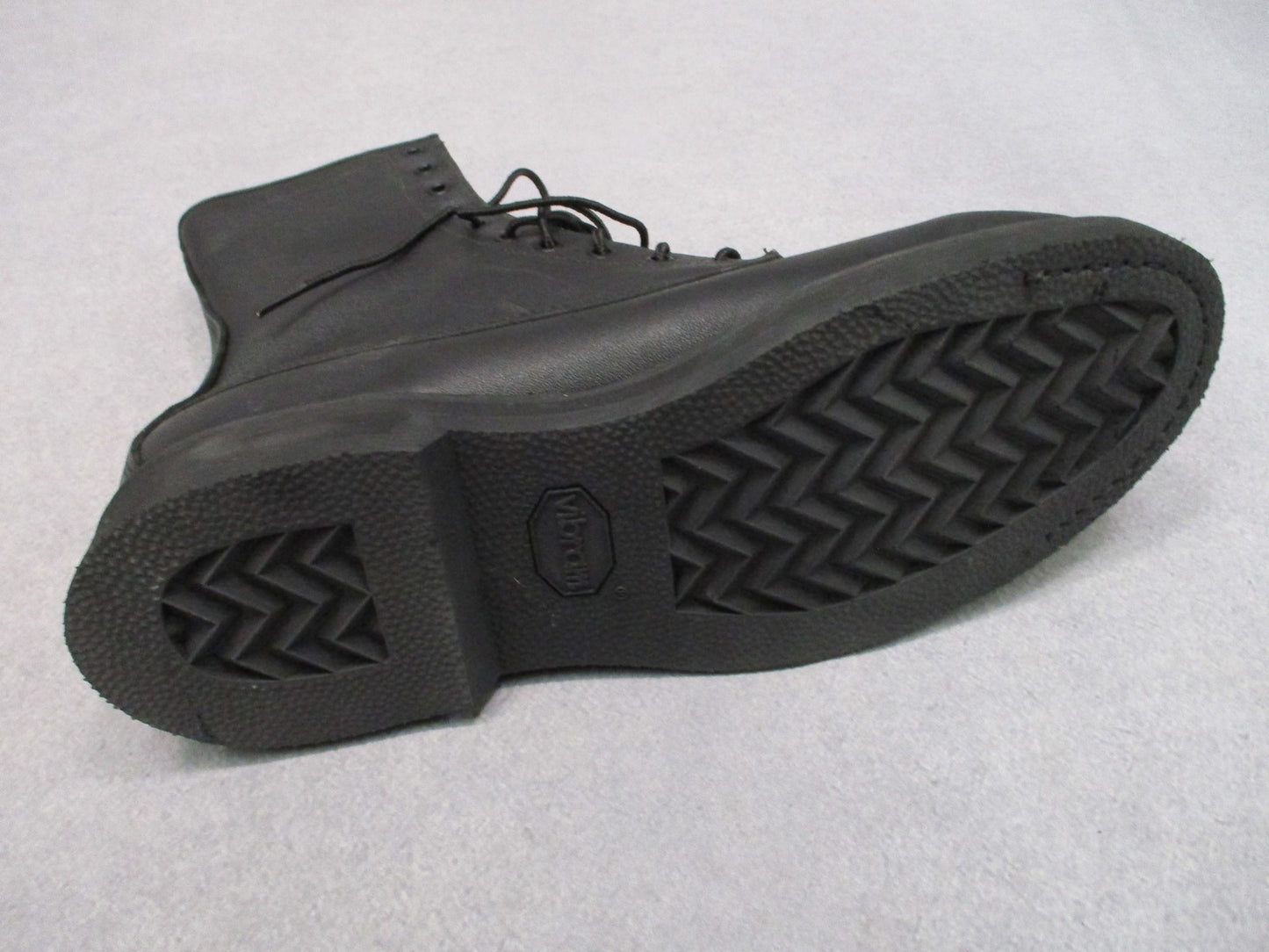 Addison US Military Safety Boots Steel Toe Black Leather Men's 10.5 R Surplus