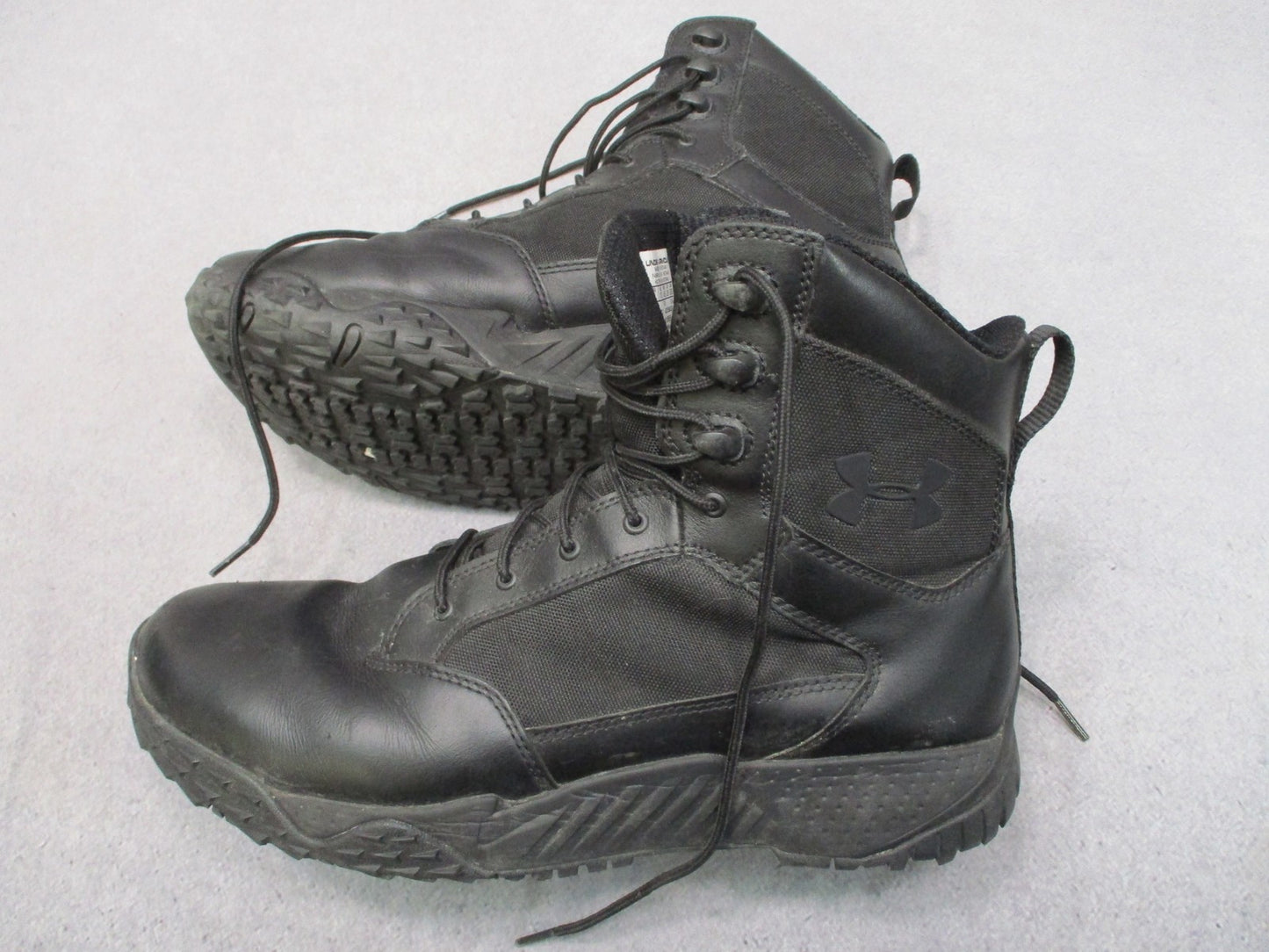 Under Armour Valsetz RTS 1.5 Tactical Boots Men's Size 11 Black Used
