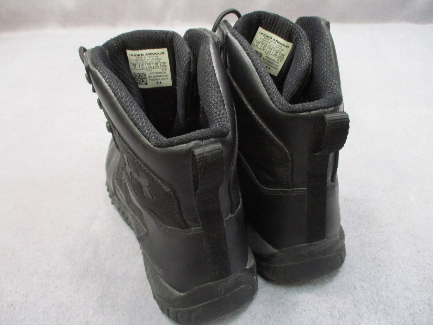 Under Armour Valsetz RTS 1.5 Tactical Boots Men's Size 11 Black Used