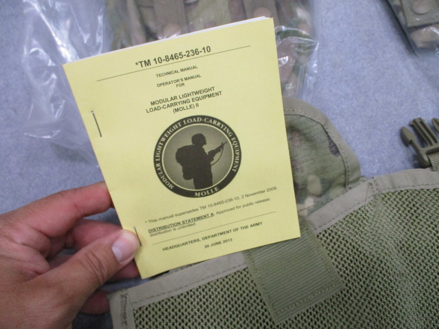 Propper Rifleman Set MOLLE II TAP NSN New One Size 8465-01-580-0481 MultiCam