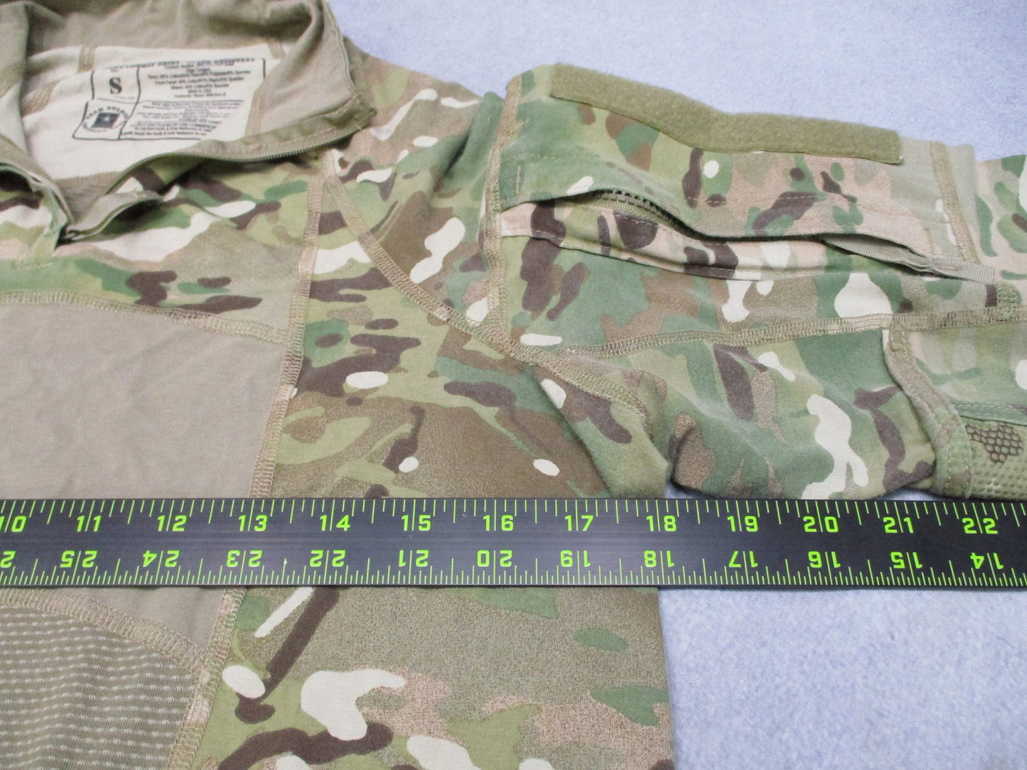 US Army Combat Shirt Flame Resistant Multicam Size Small NSN 8415-01-617-7131
