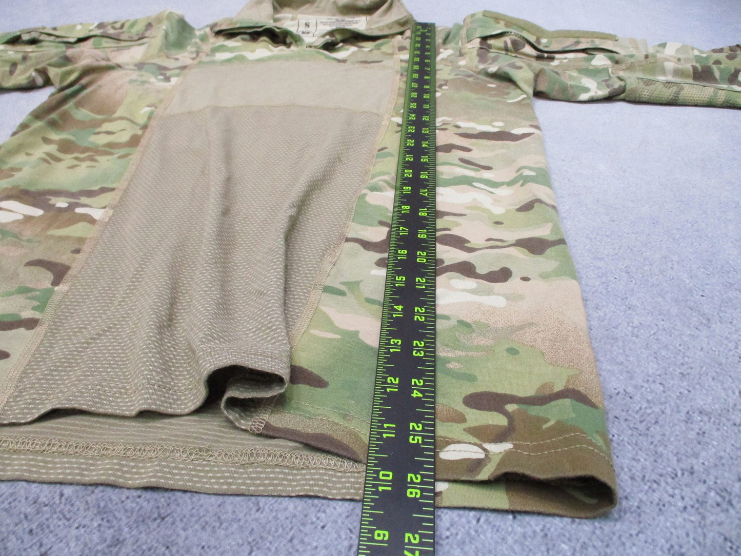 US Army Combat Shirt Flame Resistant Multicam Size Small NSN 8415-01-617-7131