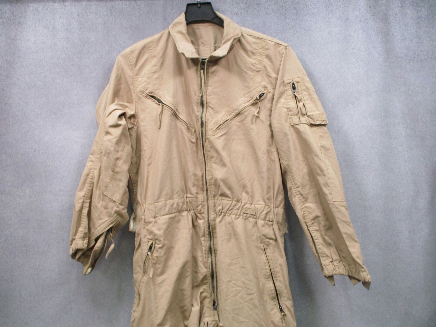 USGI Carter Industries CVC Coveralls Tan NSN Medium-Regular 8415-01-332-7913