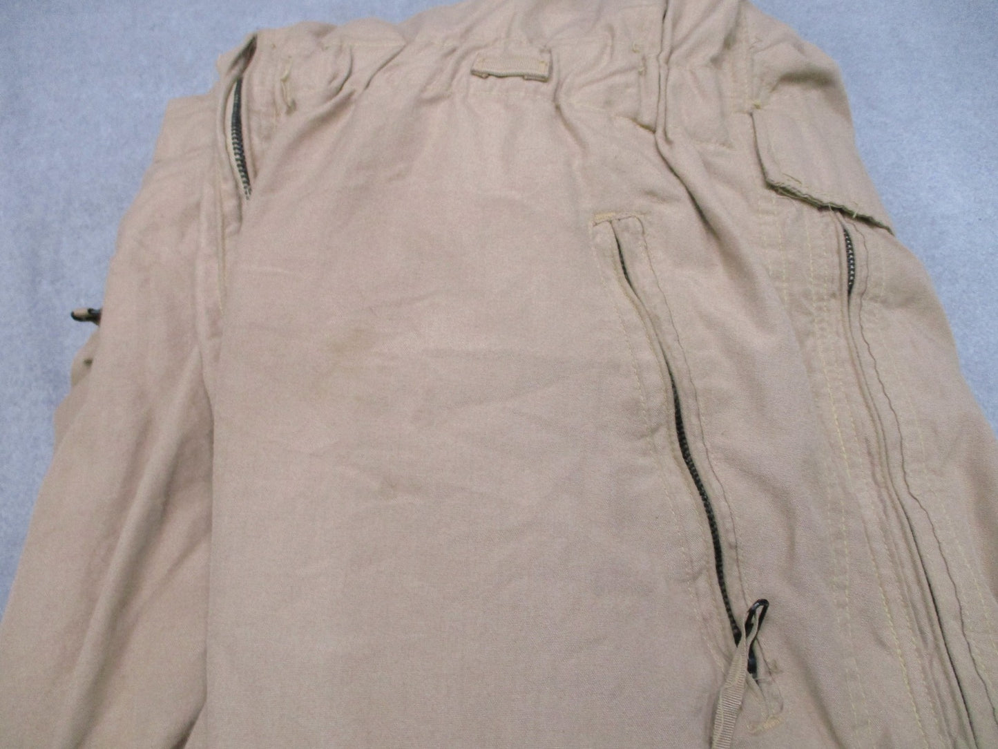 USGI Carter Industries CVC Coveralls Tan NSN Medium-Regular 8415-01-332-7913
