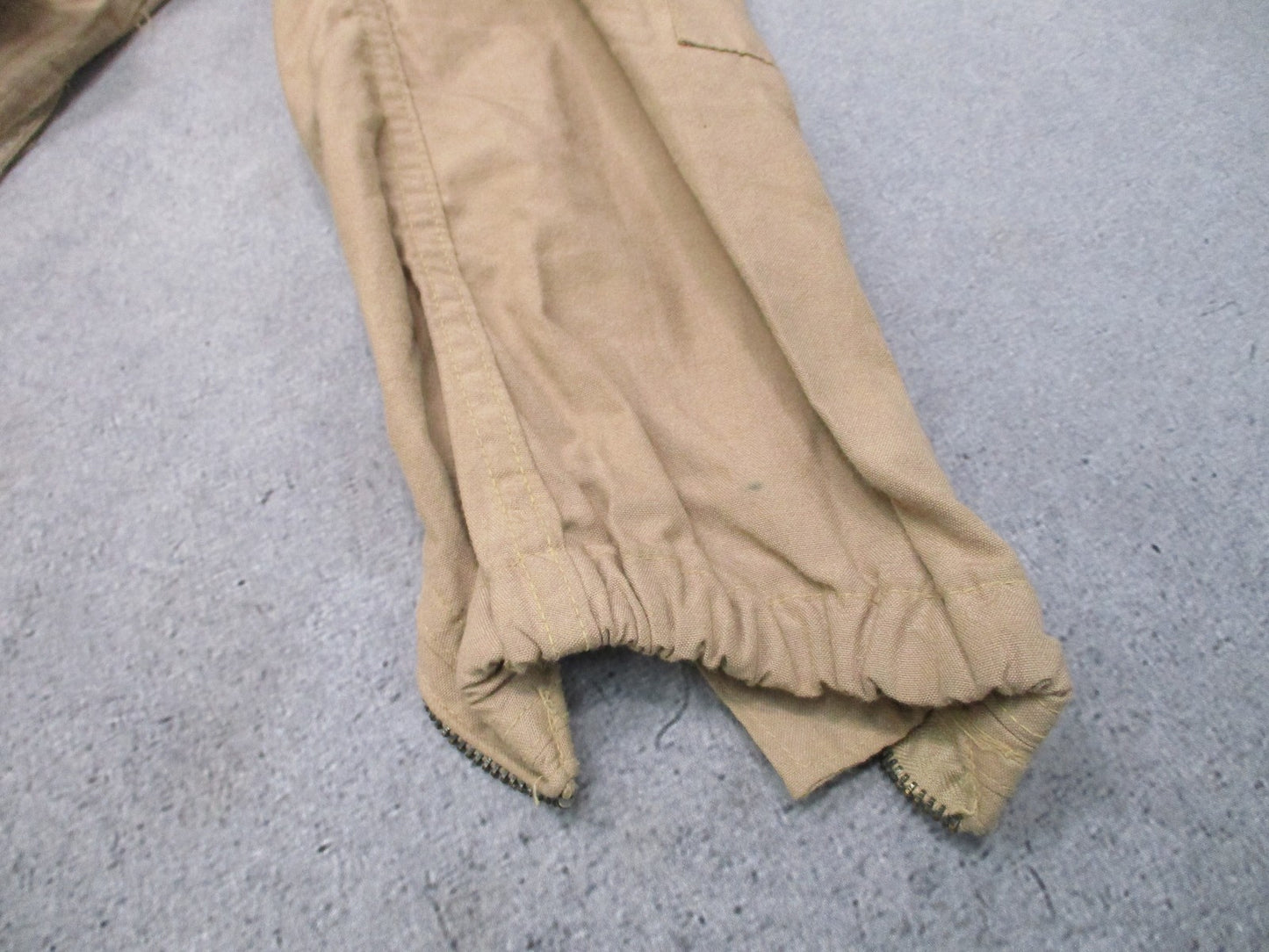 USGI Carter Industries CVC Coveralls Tan NSN Medium-Regular 8415-01-332-7913