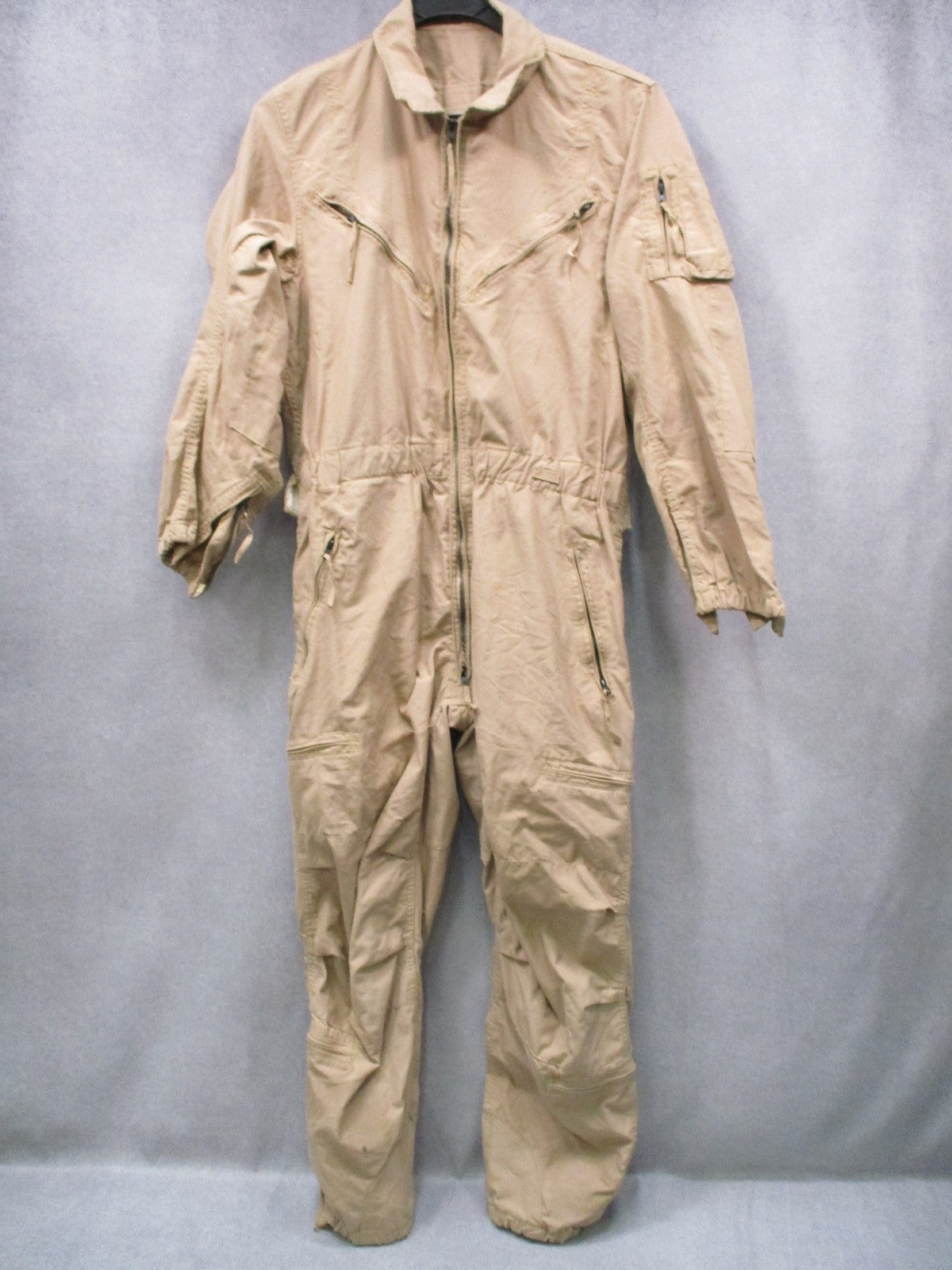 USGI Carter Industries CVC Coveralls Tan NSN Medium-Regular 8415-01-332-7913