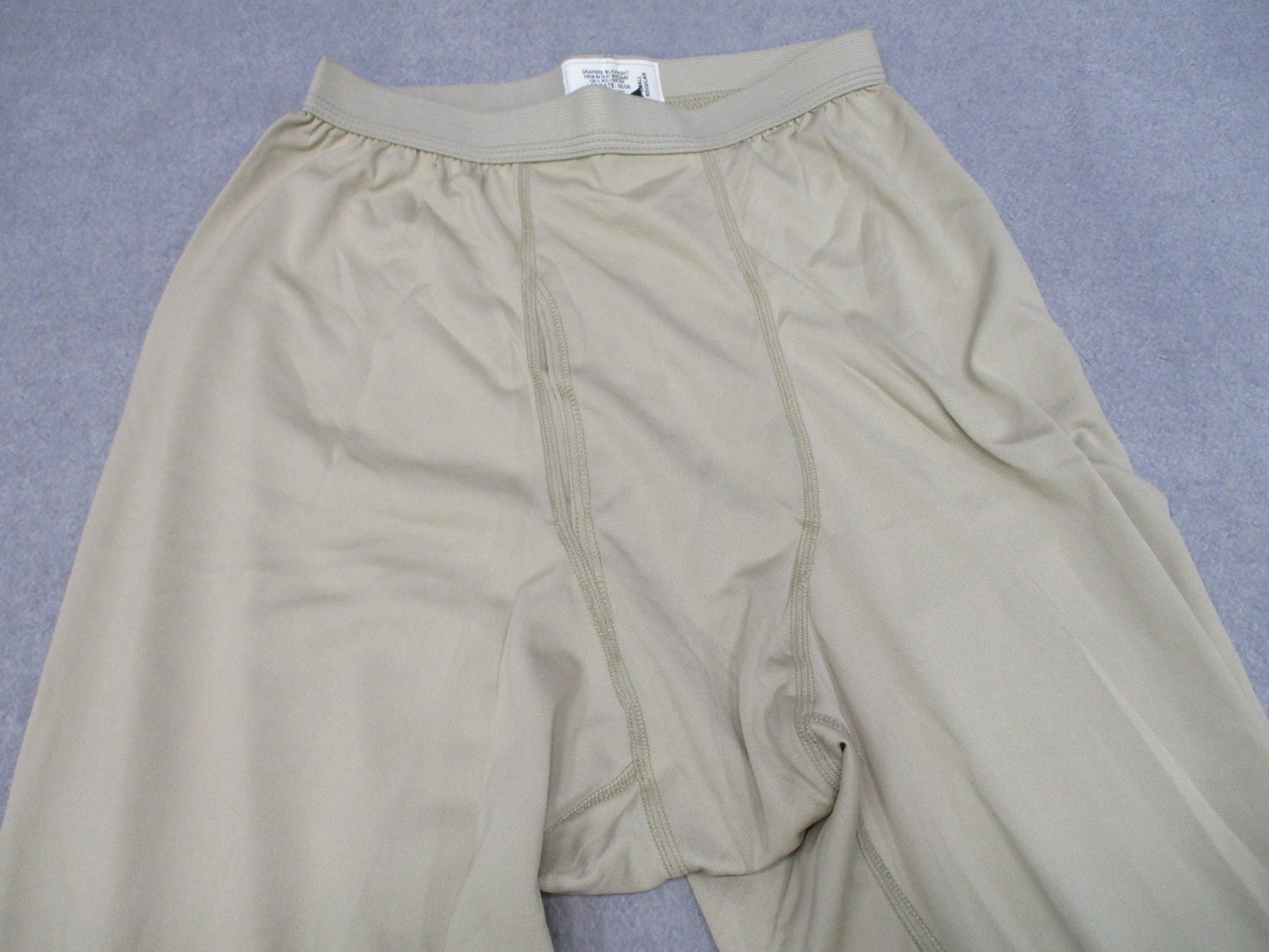 US Military Polartec Silkweight Drawers Base Layer Tan Small Regular ECWCS