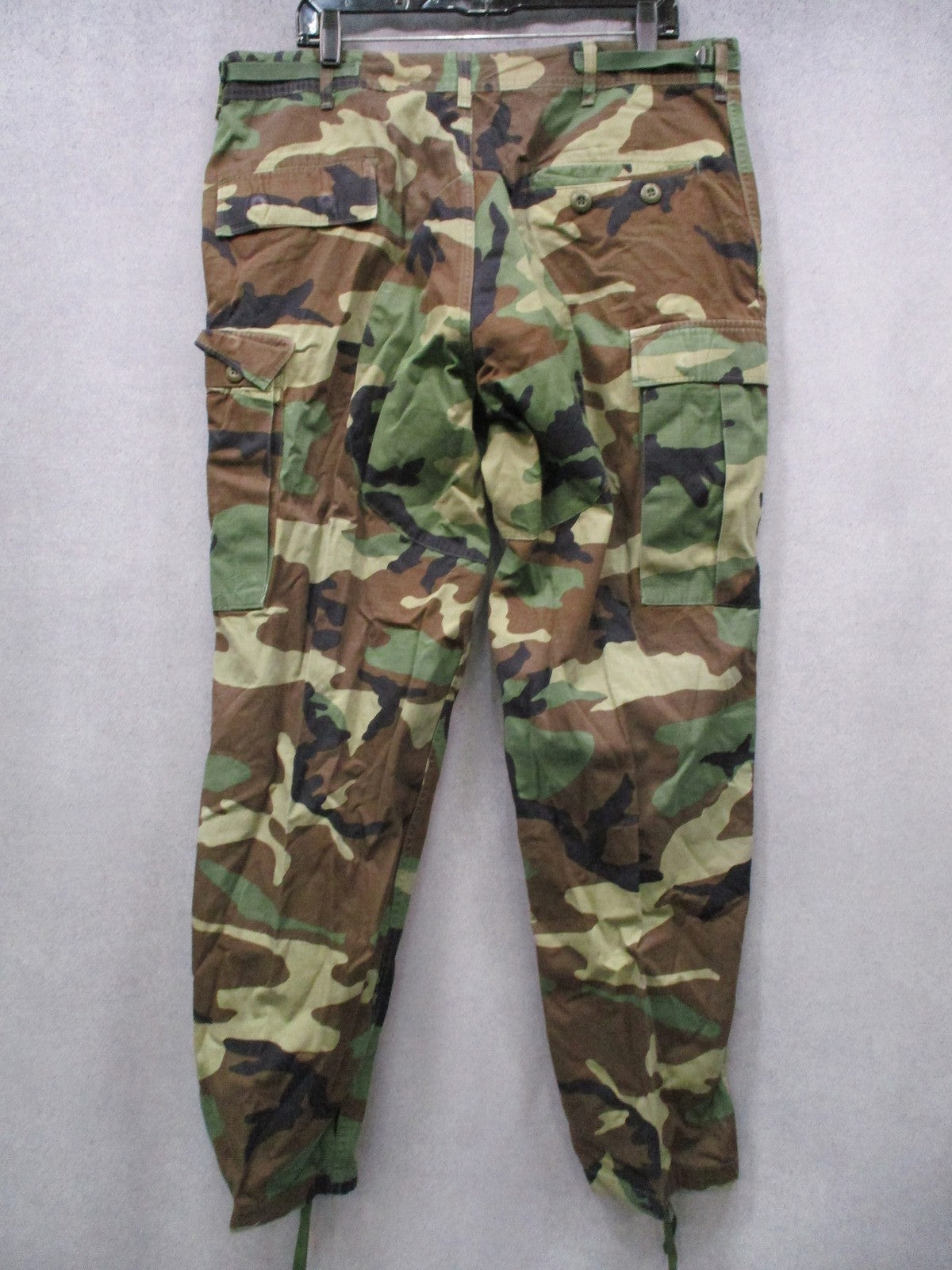 USGI Woodland BDU Trousers Large Regular Hot Weather Ripstop 8415-01-390-8949