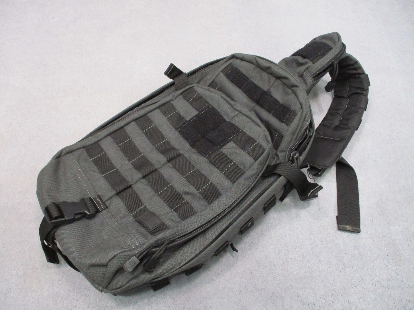 5.11 Tactical MOAB 10 Sling Pack Gray MOLLE Tactical Bag Excellent Condition