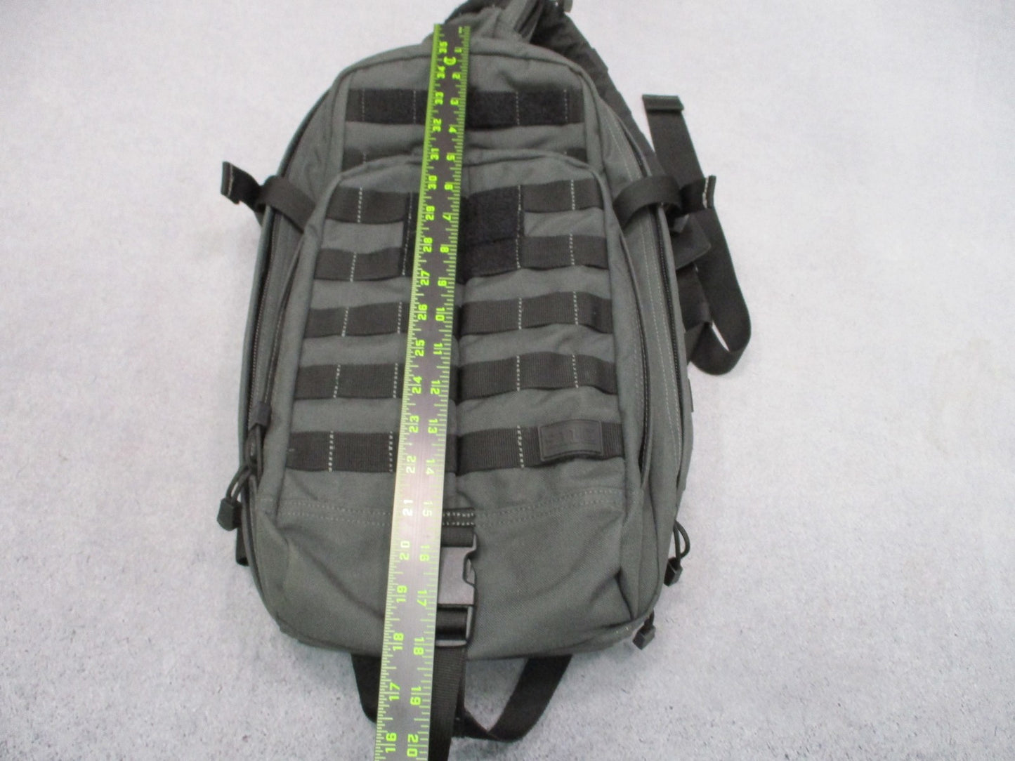 5.11 Tactical MOAB 10 Sling Pack Gray MOLLE Tactical Bag Excellent Condition