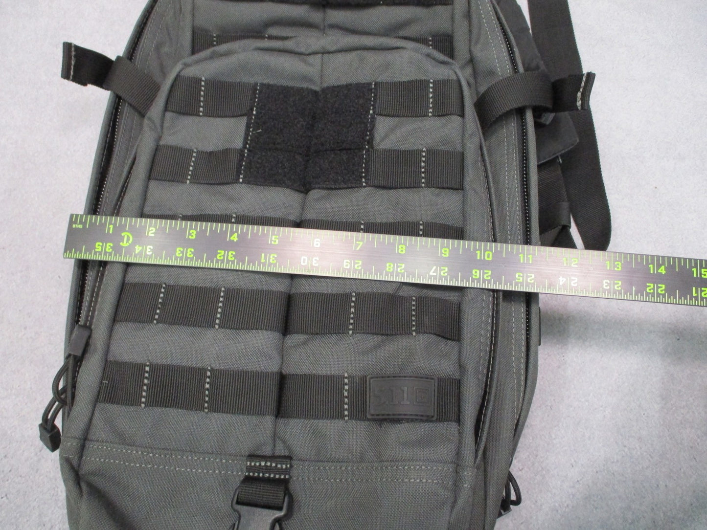5.11 Tactical MOAB 10 Sling Pack Gray MOLLE Tactical Bag Excellent Condition