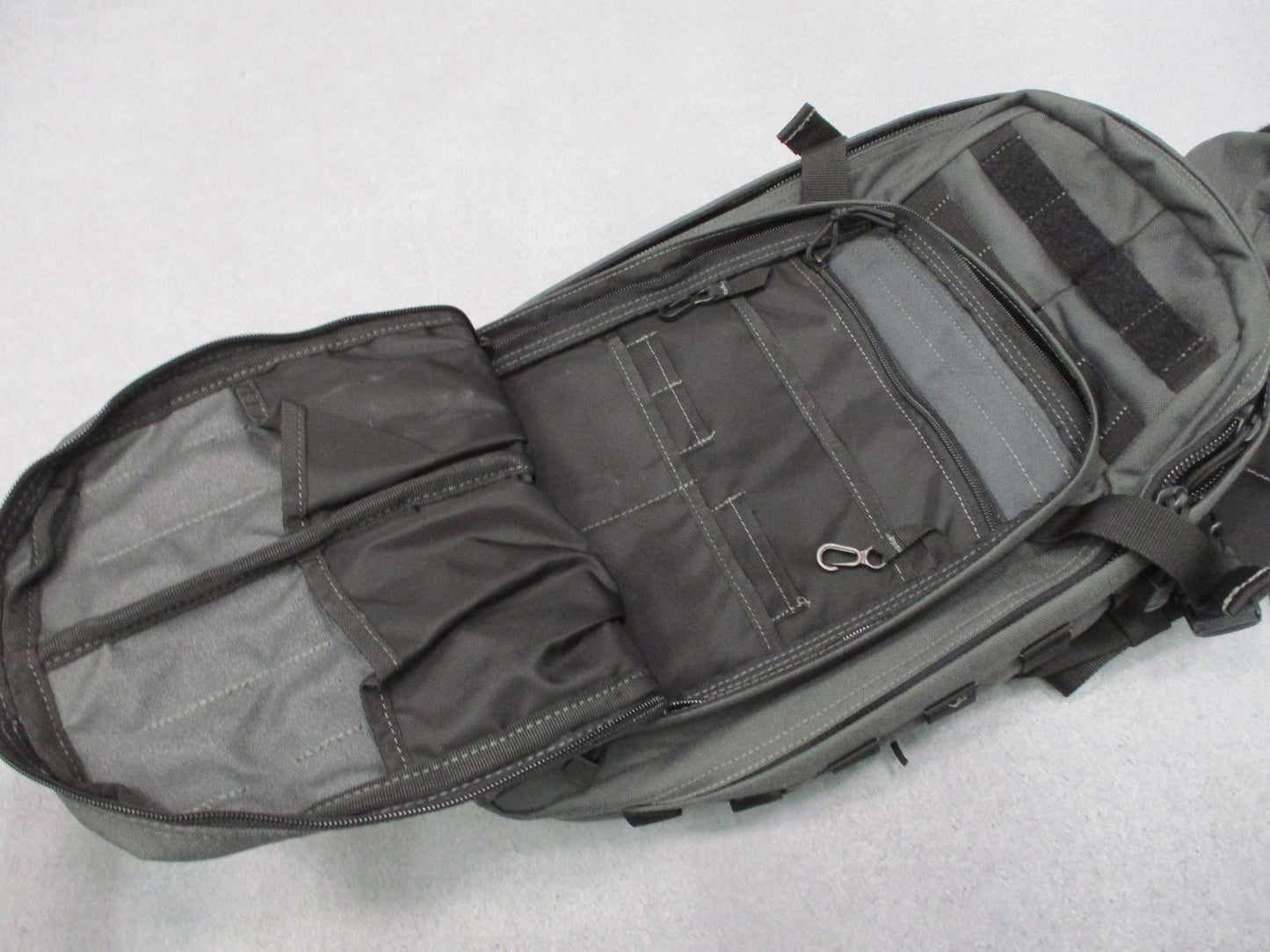 5.11 Tactical MOAB 10 Sling Pack Gray MOLLE Tactical Bag Excellent Condition