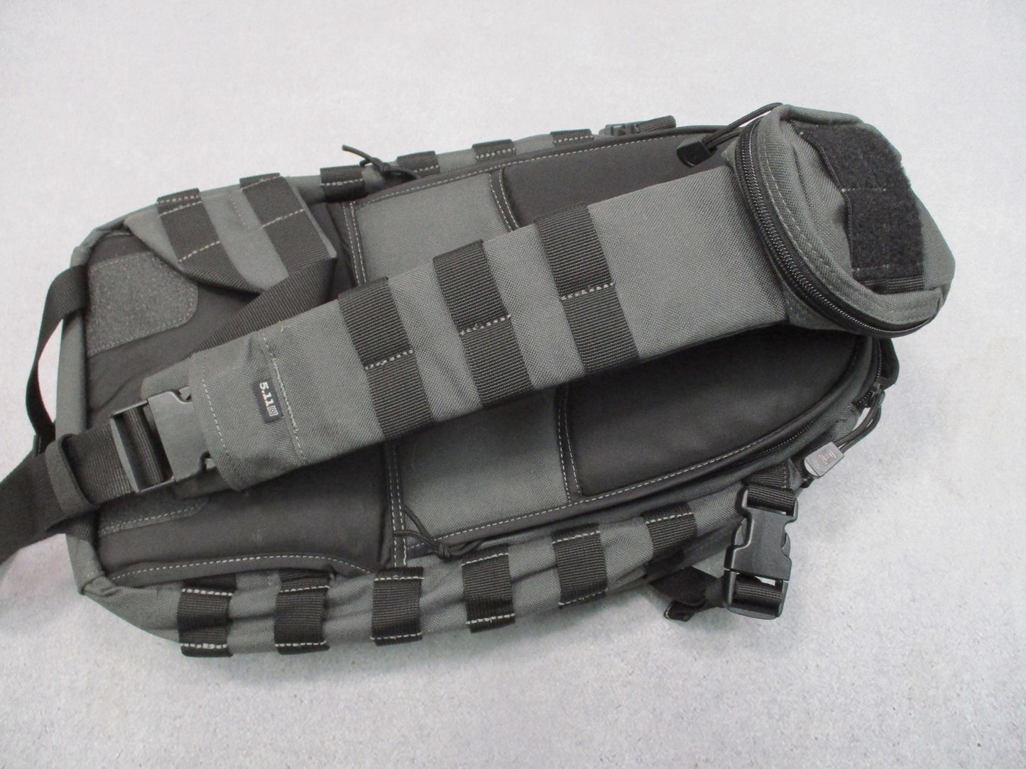 5.11 Tactical MOAB 10 Sling Pack Gray MOLLE Tactical Bag Excellent Condition