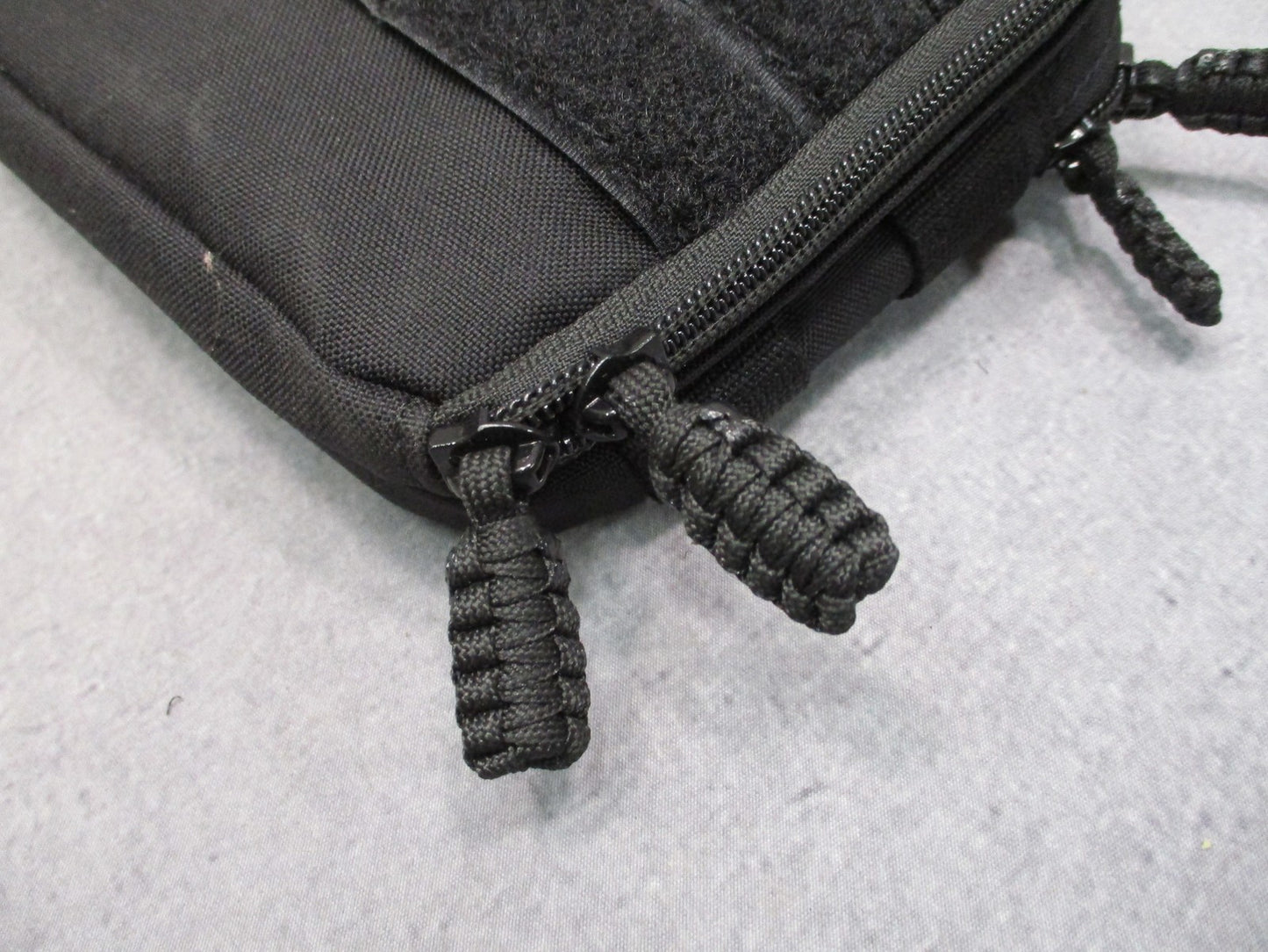 HRT Tactical Gear Cordura MOLLE Admin Utility Pouch Black Hanger Dangler Pocket