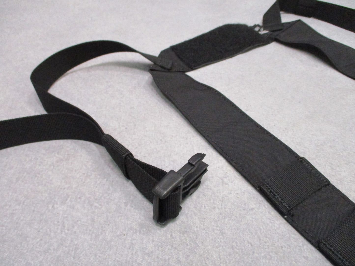 HRT Tactical Gear Shoulder Harness H-Harness Black Cordura Nylon