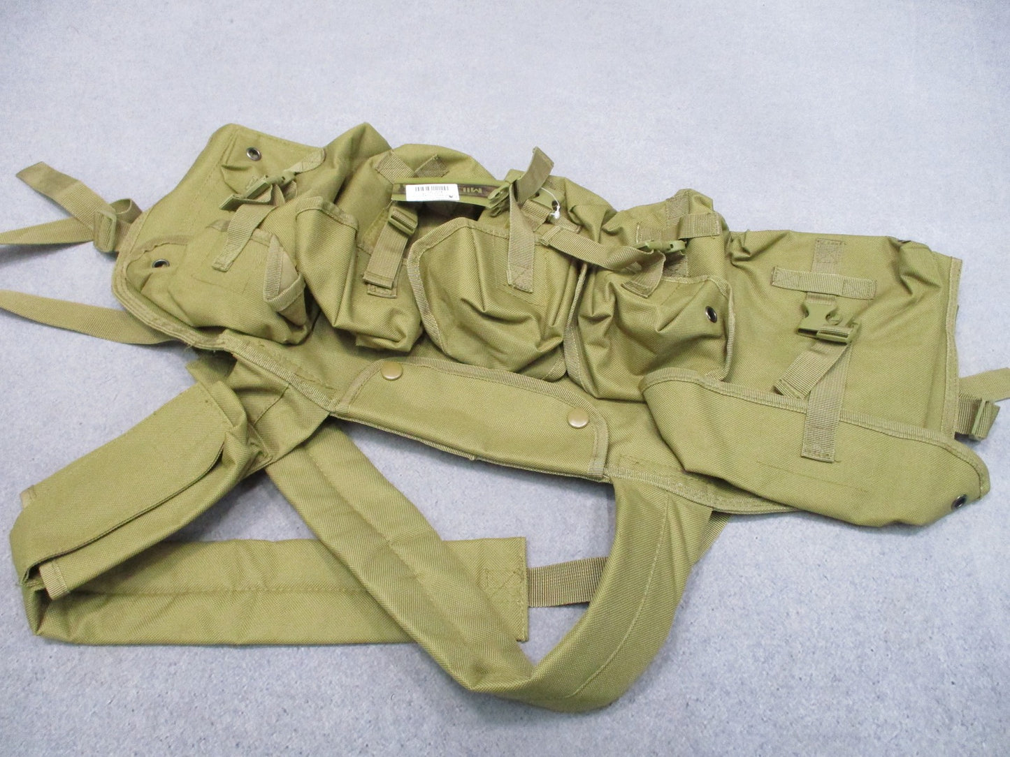 Mil-Tec Tactical Chest Rig Vest Tan Adjustable Military Surplus Style New