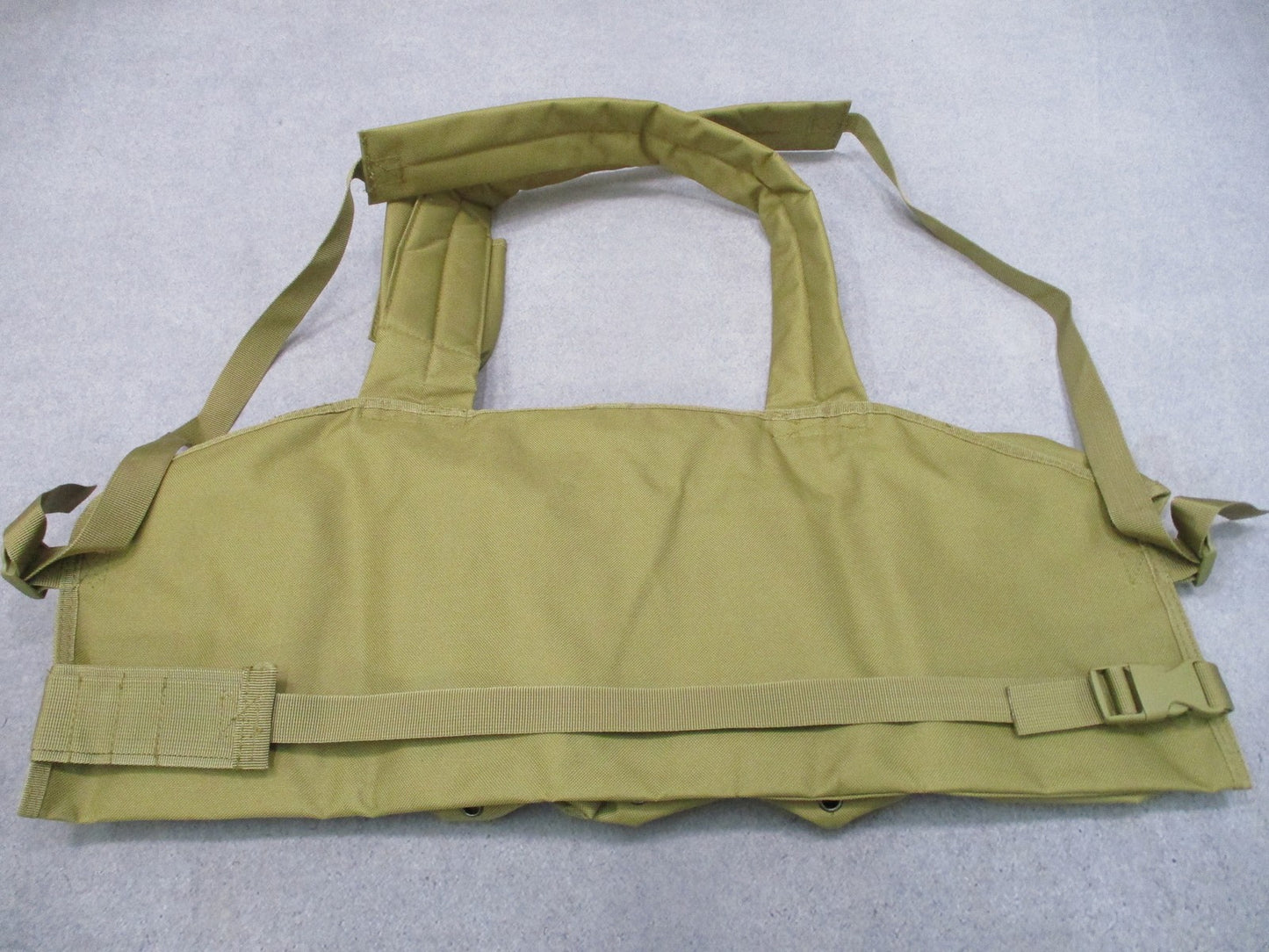 Mil-Tec Tactical Chest Rig Vest Tan Adjustable Military Surplus Style New