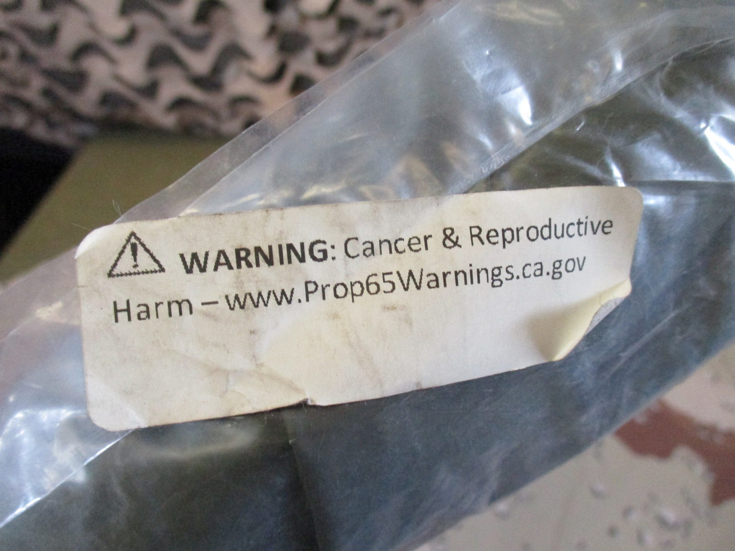 Vintage 1985 US Military Poncho Liner Woobie Olive Drab New In Original Packagin