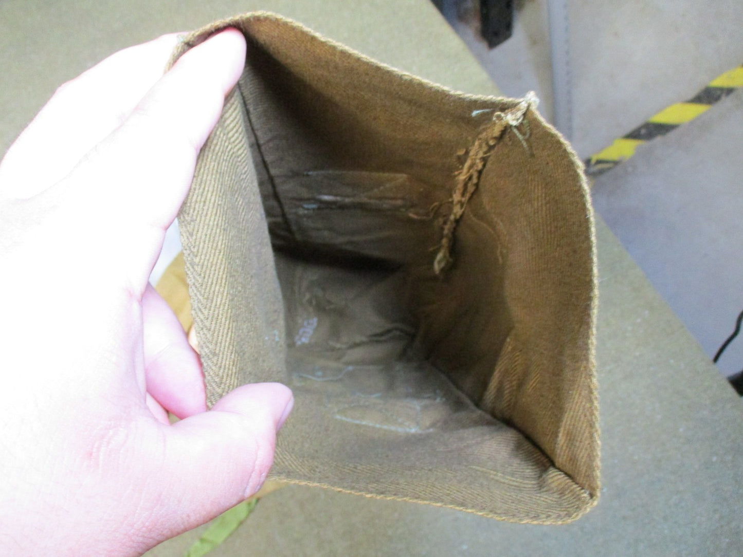 Vintage Soviet GP-5 Gas Mask with Original Canvas Carry Bag Military Surplus