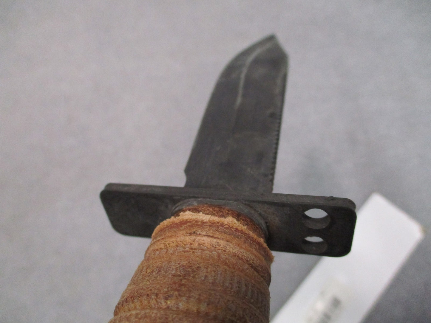 Ontario 499 Aircrew Survival Knife 5in Sawback Leather Handle New No Sheath