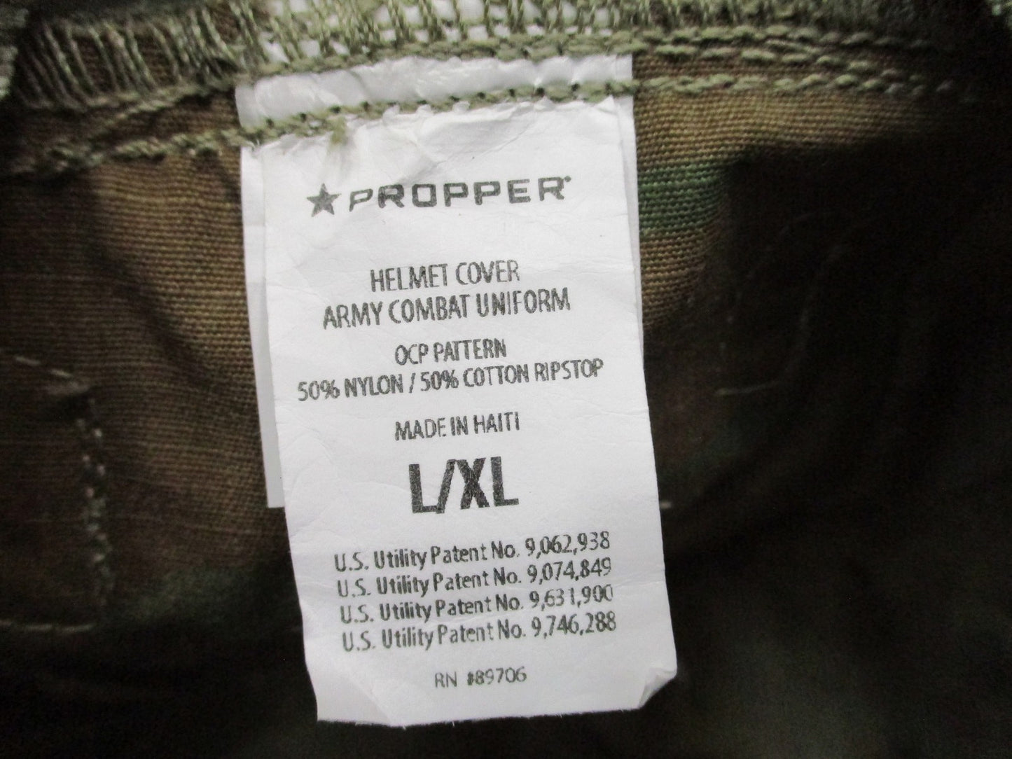 New Propper Scorpion OCP Helmet Cover Size L/XL Army Combat Helmet ACH MICH