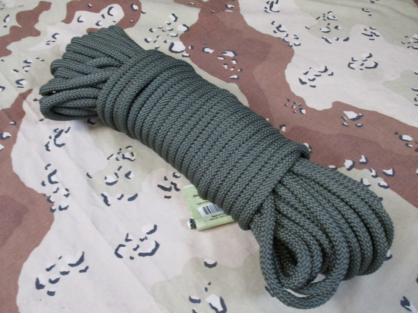 Rothco 3/8" x 100' Utility Rope Olive Drab 1200lb Test Camping Outdoor Cord