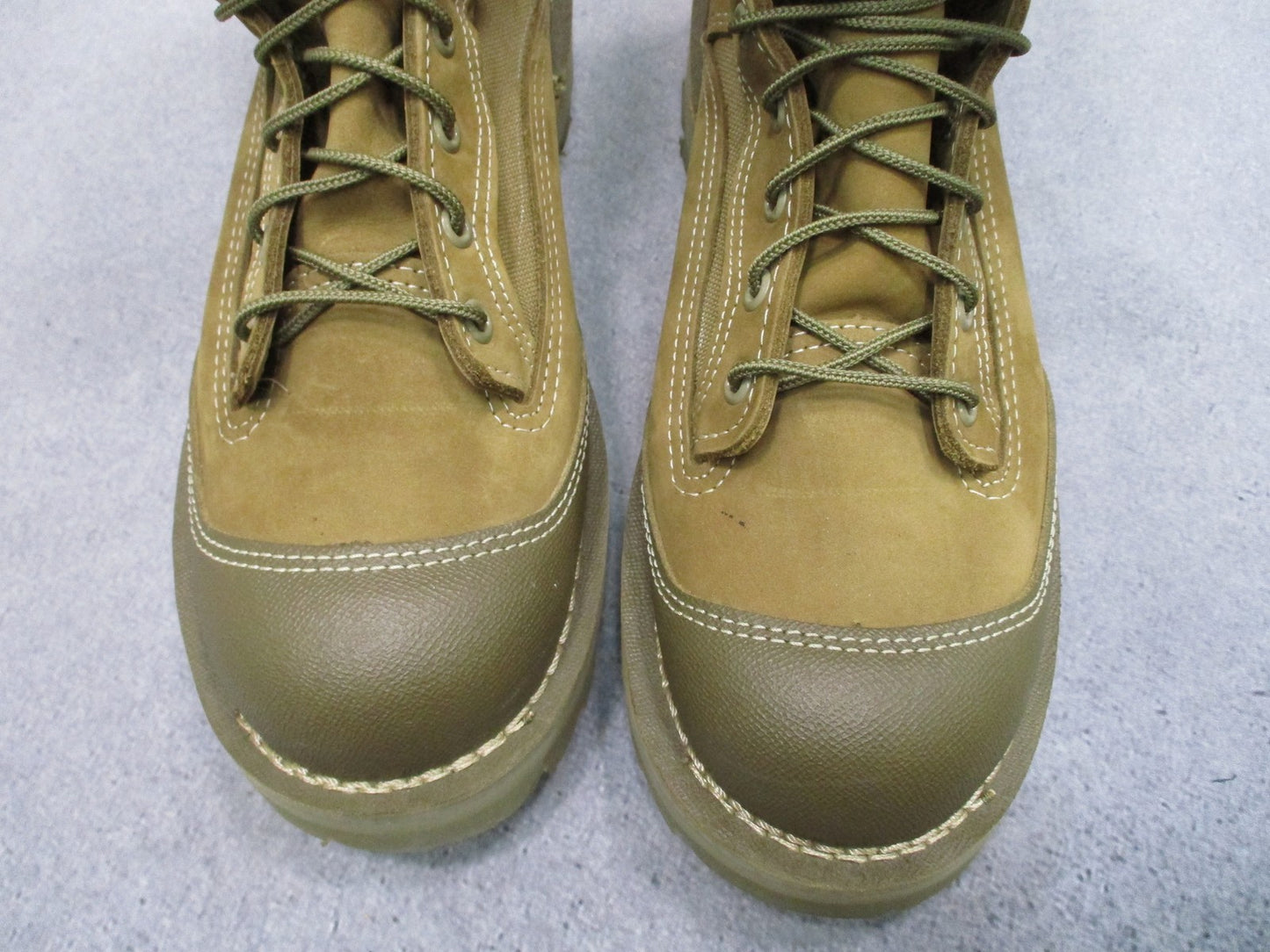Bates E29502A USMC RAT Hot Weather Combat Boots Mens 9.5 R Vibram Coyote