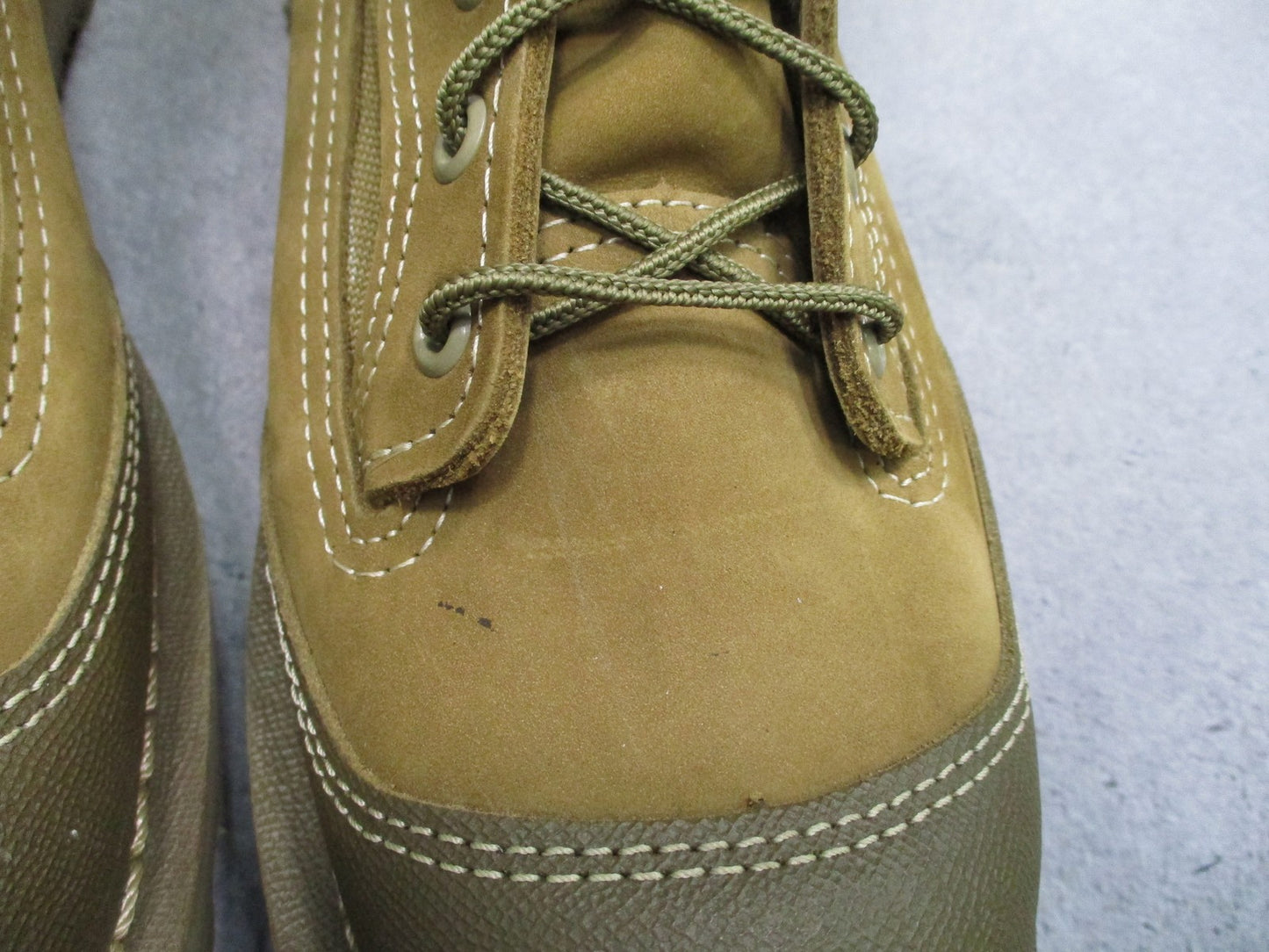 Bates E29502A USMC RAT Hot Weather Combat Boots Mens 9.5 R Vibram Coyote