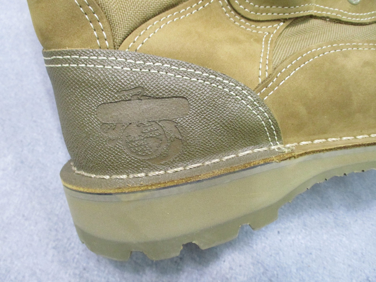 Bates E29502A USMC RAT Hot Weather Combat Boots Mens 9.5 R Vibram Coyote