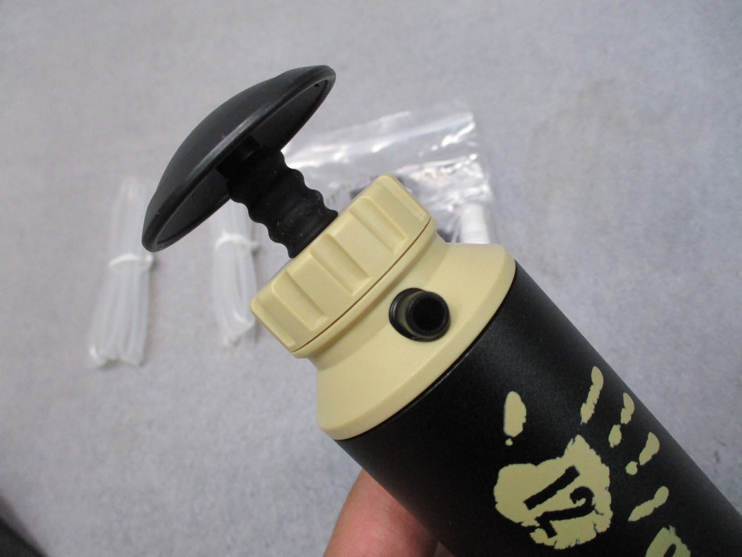12 Survivors TS76003 Hand Pump Water Purifier - Portable Camping Survival Filter