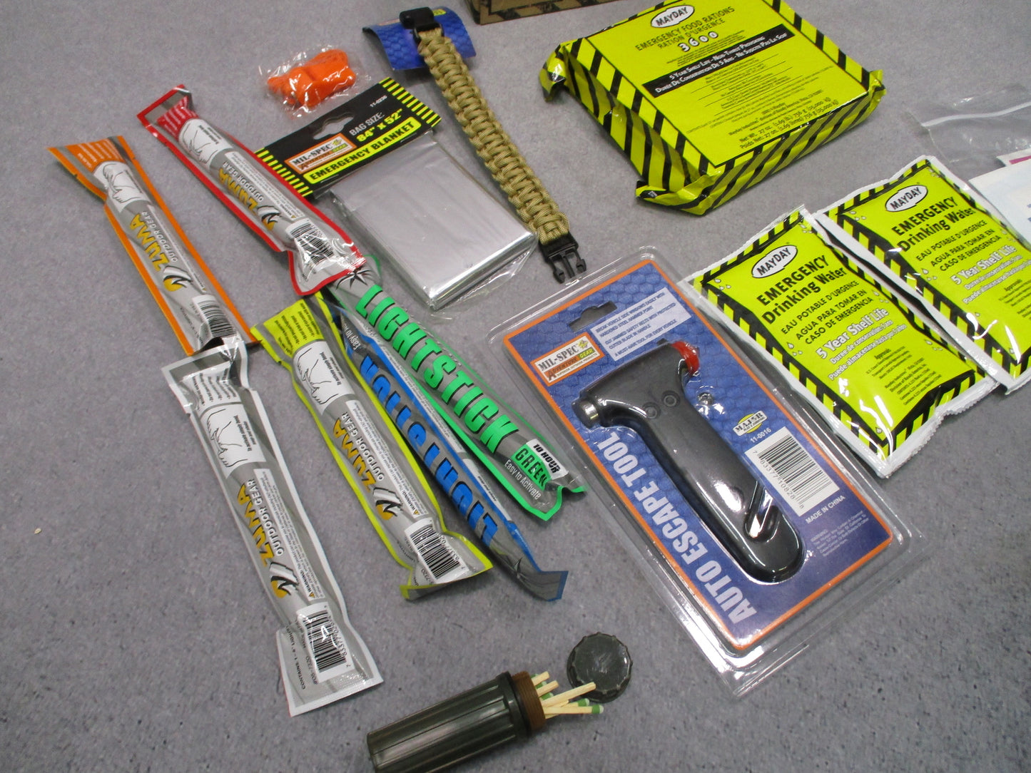 Zombie Defense Solutions 3-Day Survival Kit Emergency Preparedness Gear New