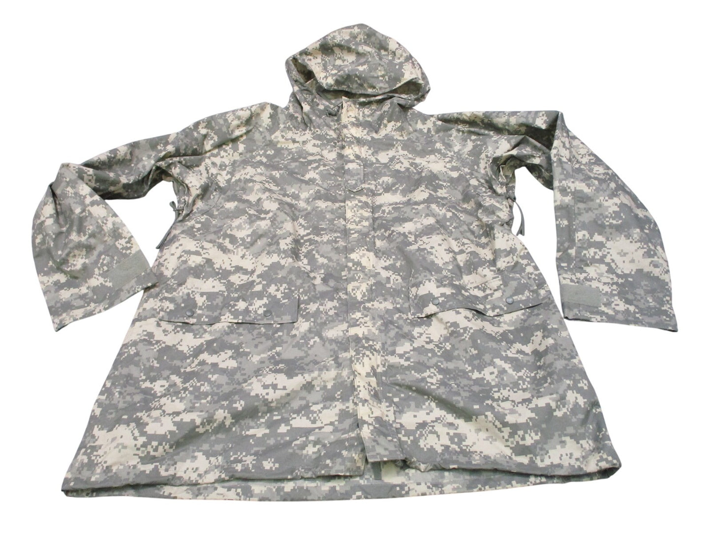 MEDIUM ARMY ACU DIGITAL WET WEATHER IMPROVED RAINSUIT JACKET 8415-01-527-4614
