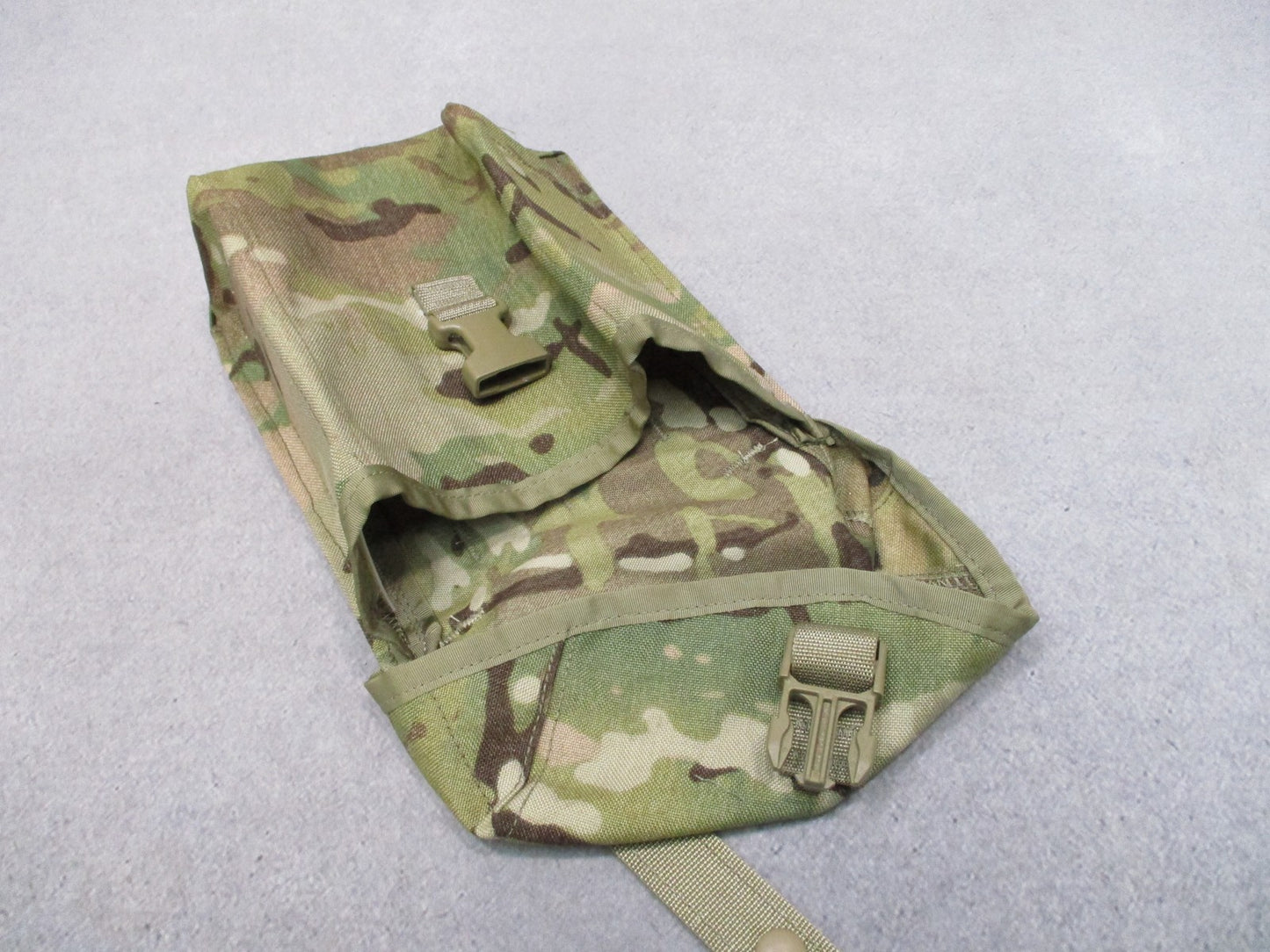 (1) NWOT US ARMY 200 ROUND SAW POUCH GUNNER POCKET MULTICAM OCP MOLLE
