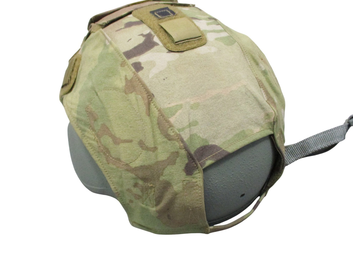 USED GENUINE AUTHENTIC IHPS ARMY OCP SCORPION HELMET COVER REAR POCKET & IR TABS
